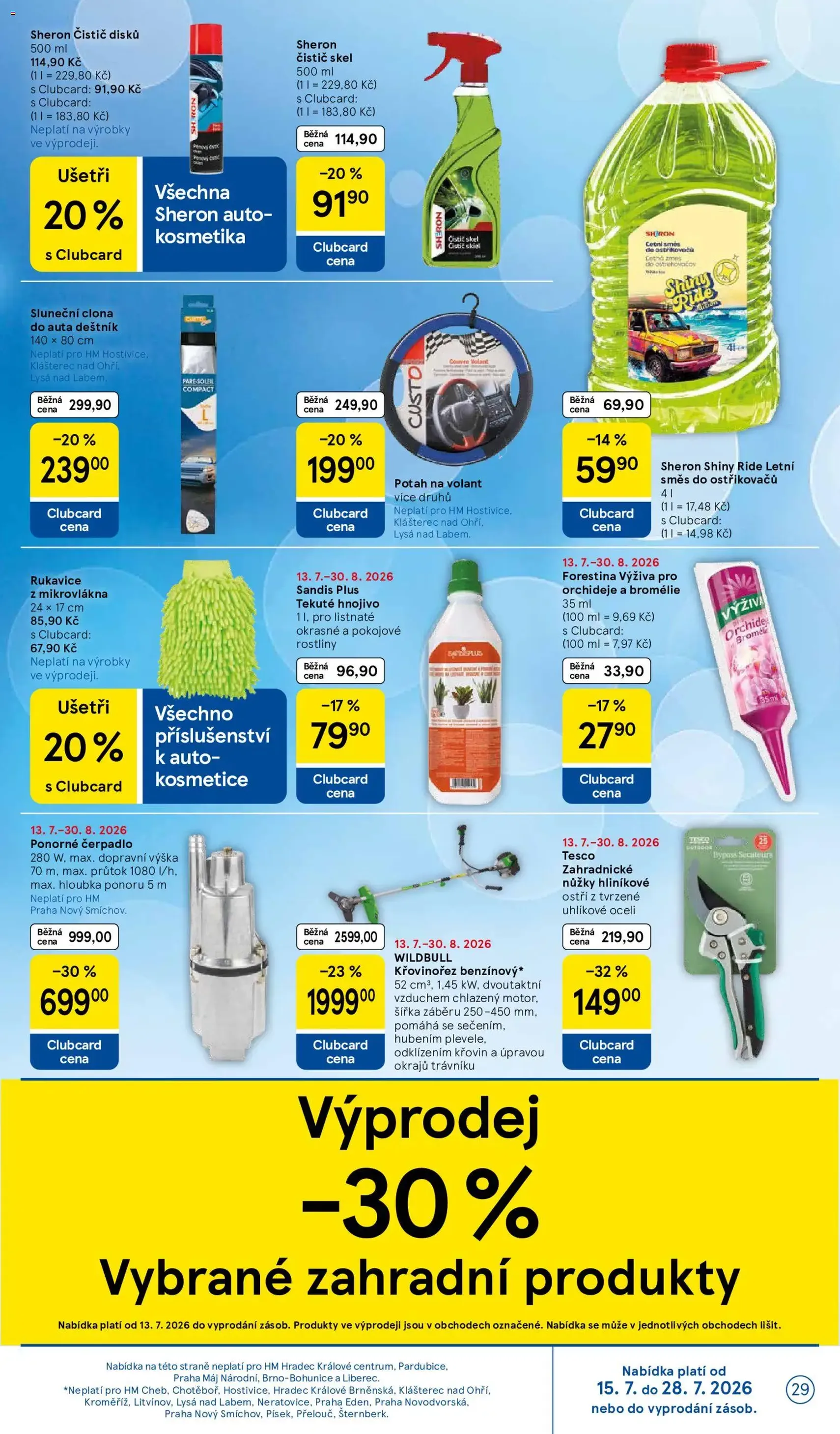 Tesco leták - Hypermarket - platný leták od 15.07.2026 strana 29 z 36