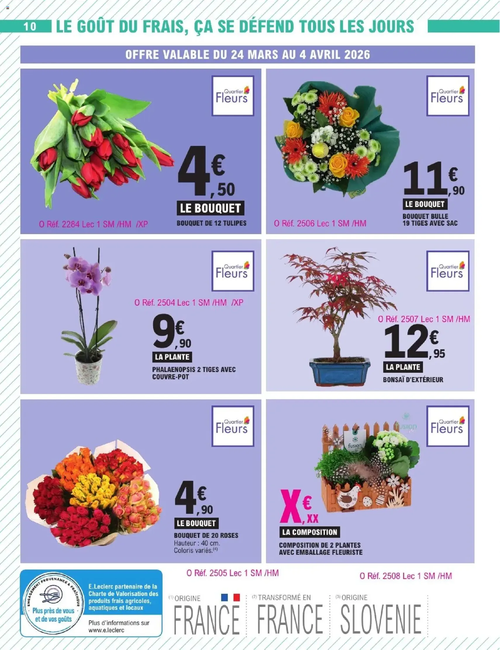 E.Leclerc catalogue de la semaine 13 - brochure valable à partir du 24/03/2026, page 10 sur 63