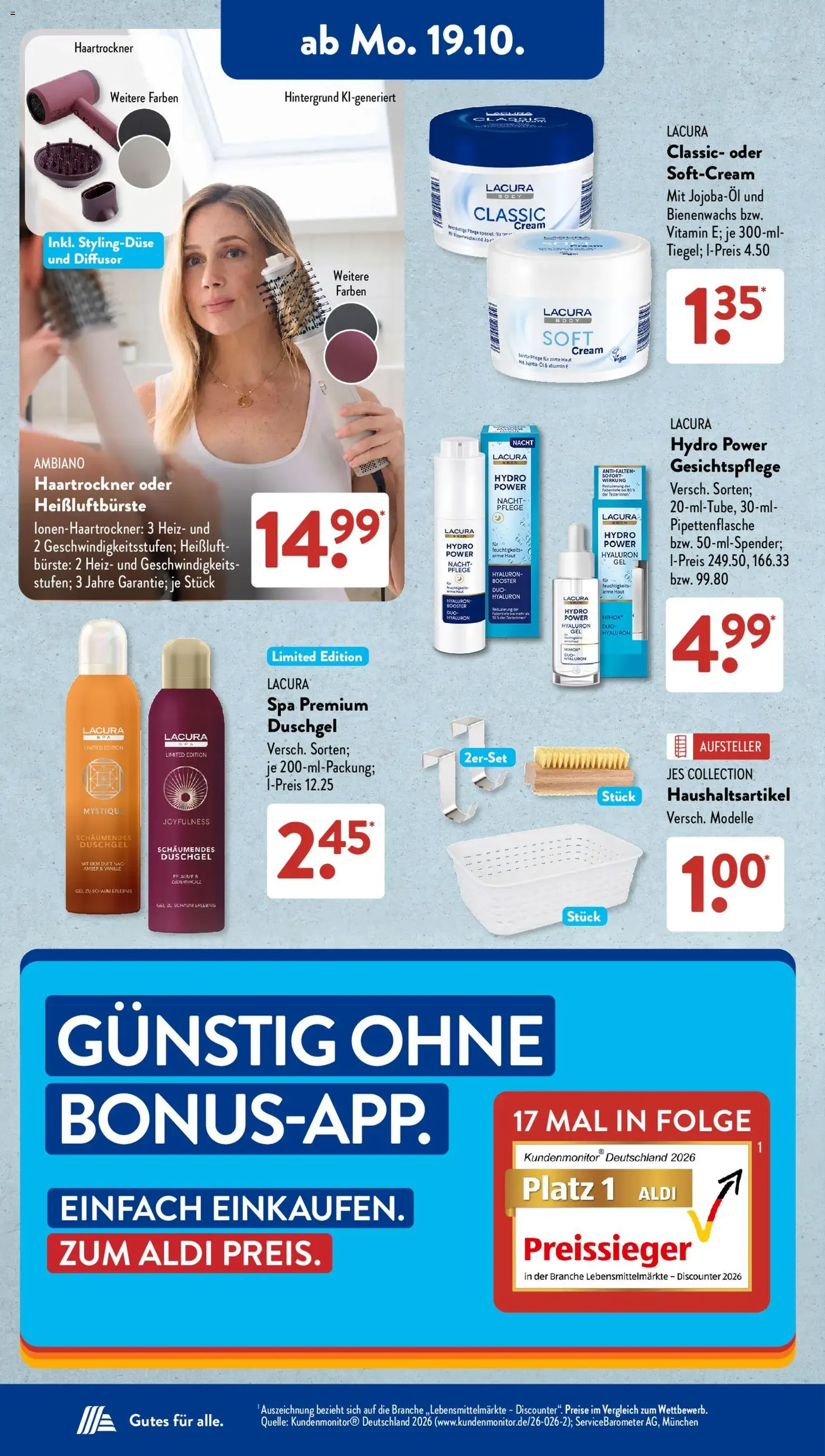 Aldi Süd Prospekt - Gültiger Prospekt ab 19.10.2026, Seite 15 von insgesamt 33