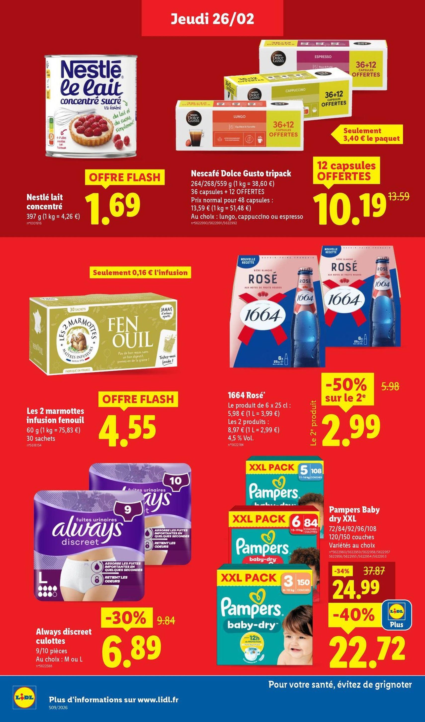 LIDL catalogue semaine 9 - brochure valable à partir du 26/02/2026, page 18 sur 81