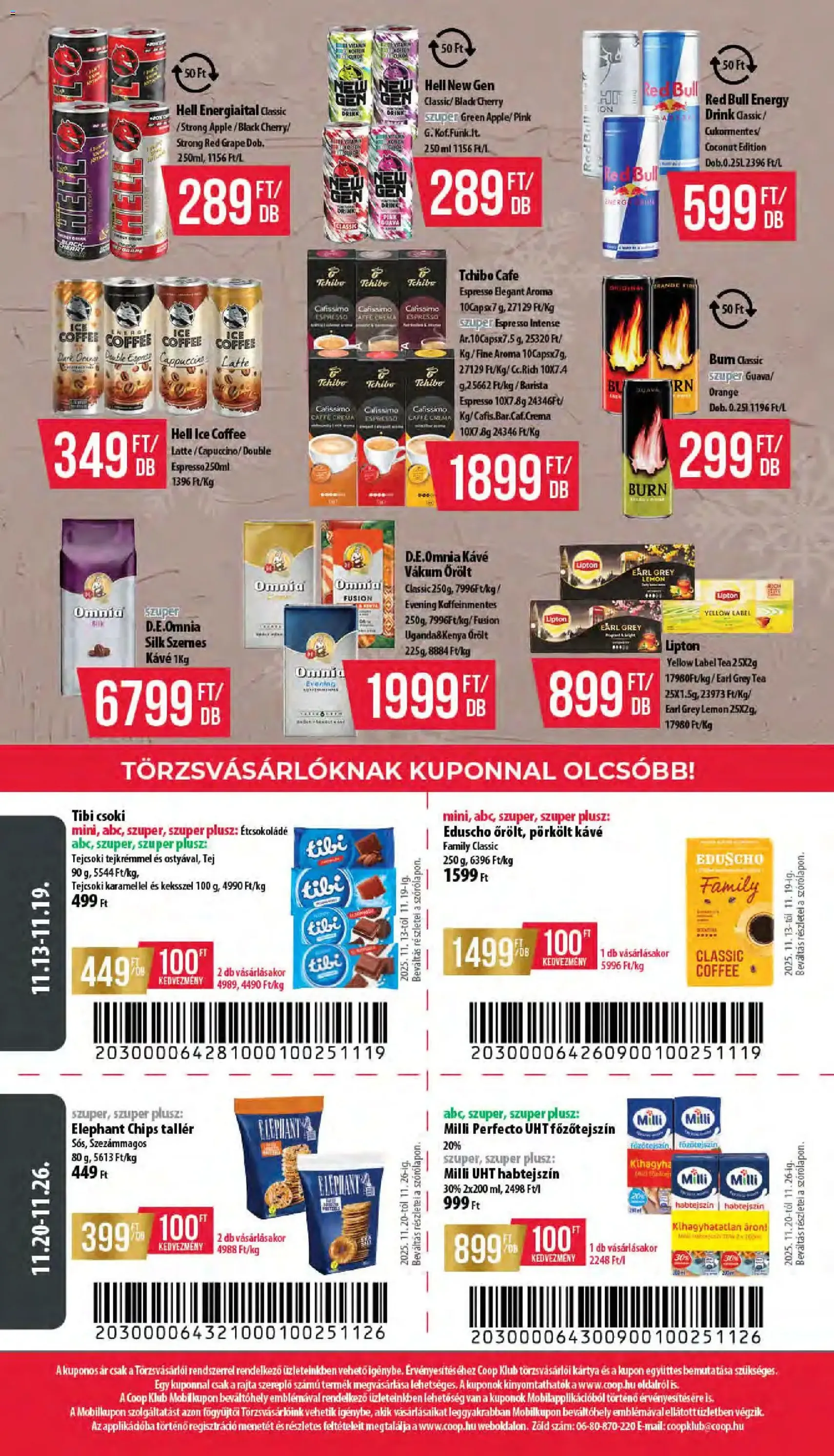 COOP Akciós újság - 2025.11.13. érvényes szórólap 16 oldal 16 oldalból
