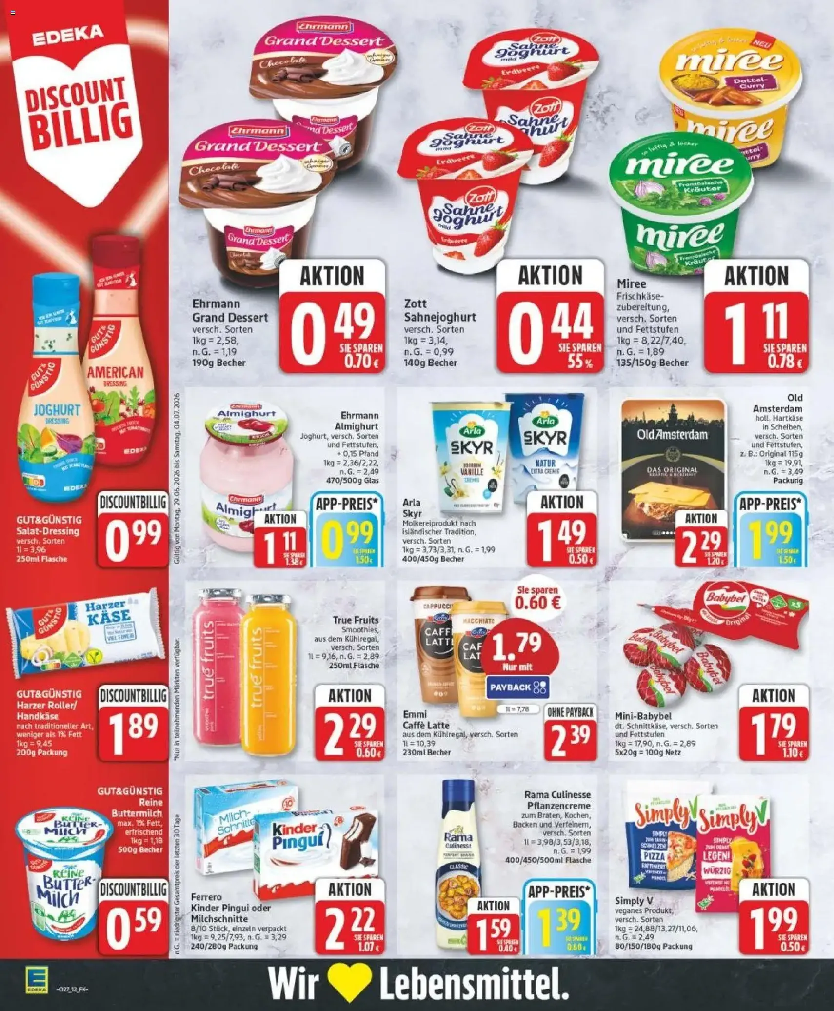 Edeka Prospekt - Gültiger Prospekt ab 29.06.2026, Seite 12 von insgesamt 23