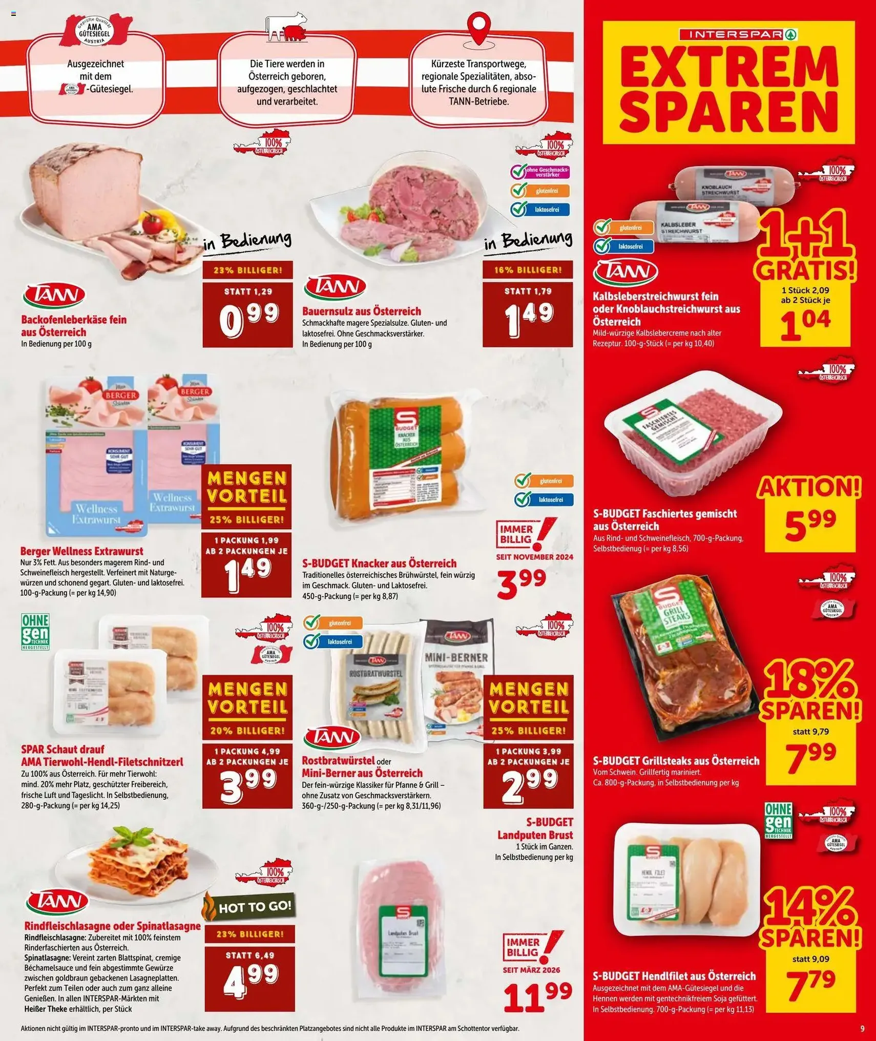 Interspar - Flugblatt - Gültiger Prospekt ab 18.06.2026, Seite 9 von insgesamt 20