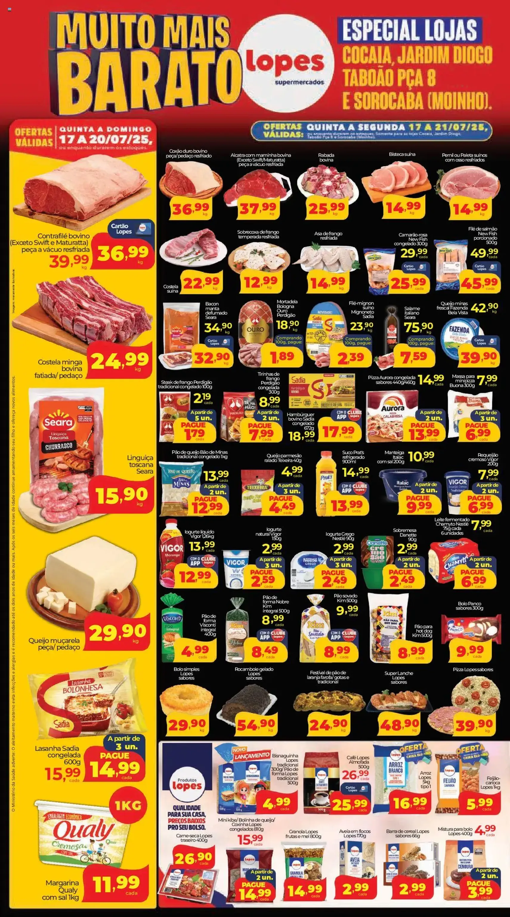 Lopes Supermercados - Ofertas da semana - folheto válido a partir de 17/07/2025 página 2 de 4
