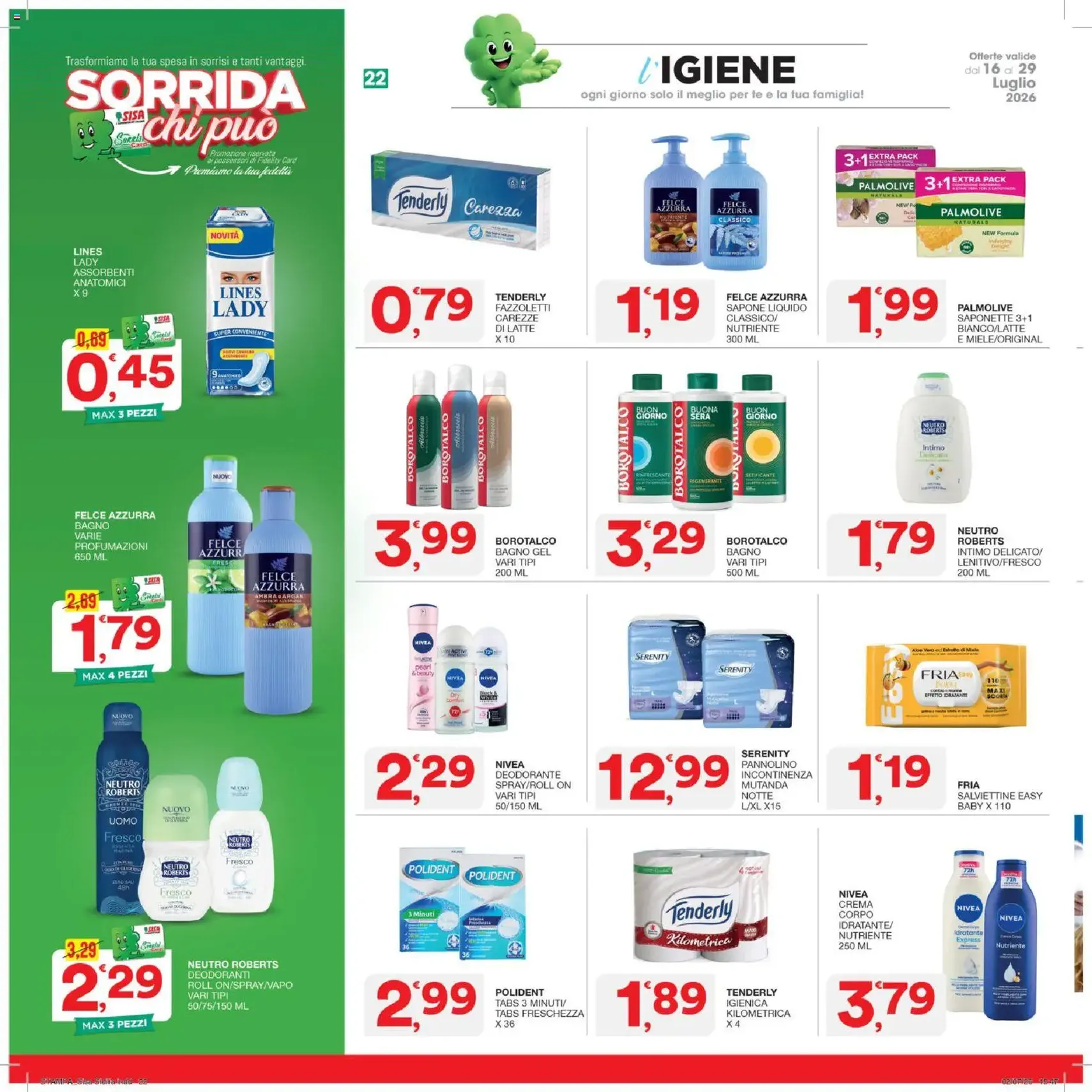 SISA volantino - volantino valido dal 16/07/2026 pagina 22 di 24