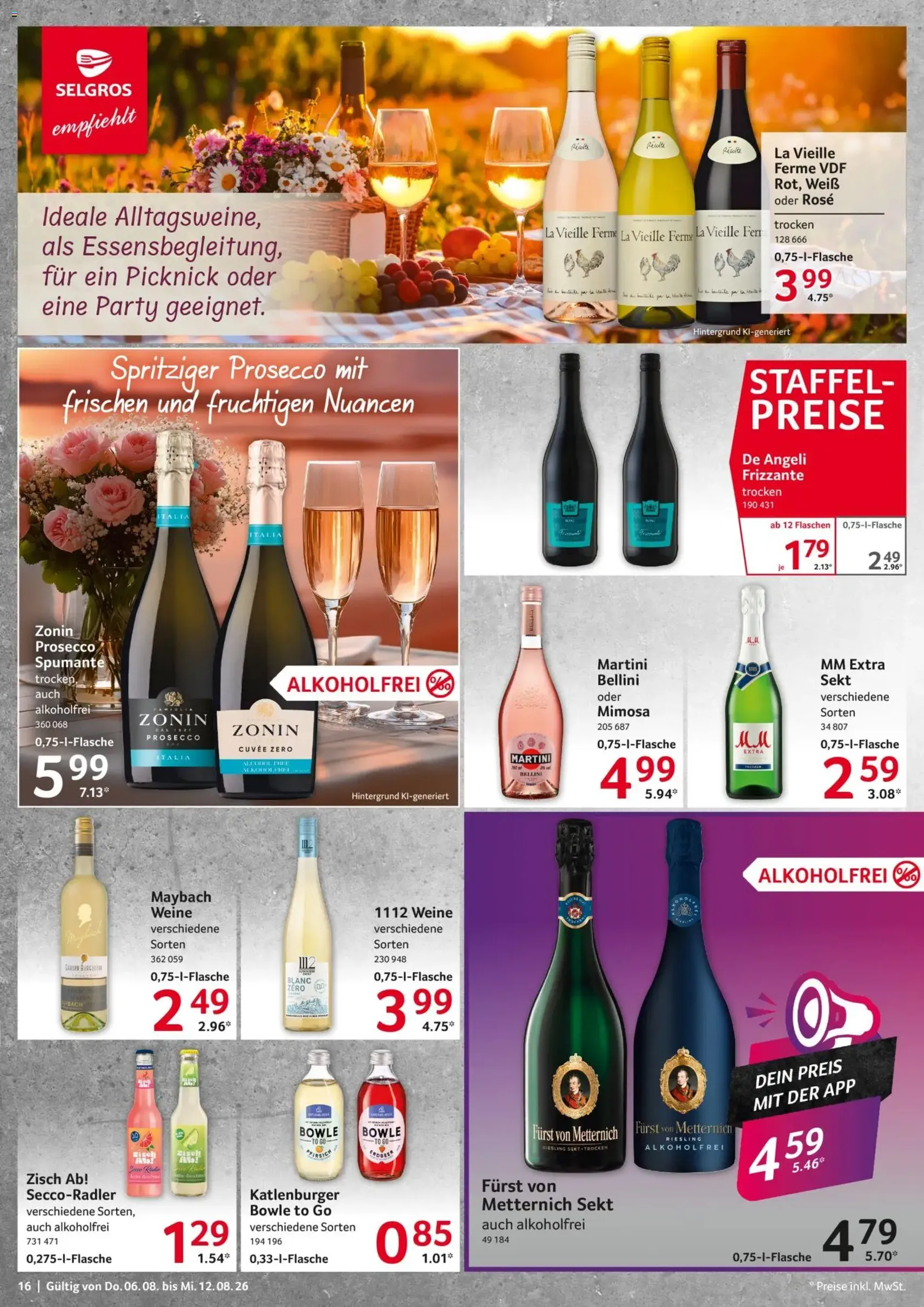 Selgros Prospekt - Gültiger Prospekt ab 06.08.2026, Seite 16 von insgesamt 28