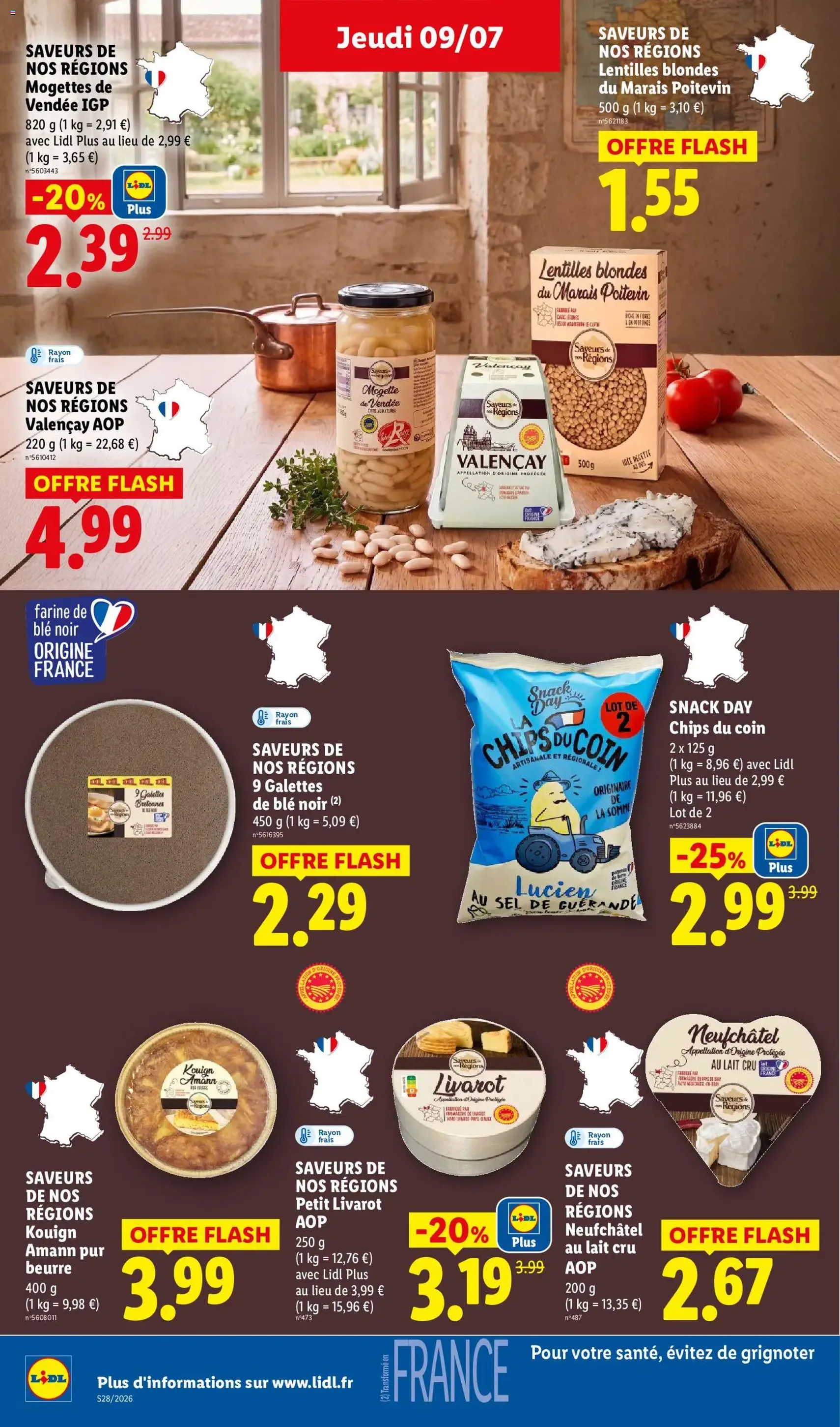 LIDL catalogue - brochure valable à partir du 09/07/2026, page 20 sur 68