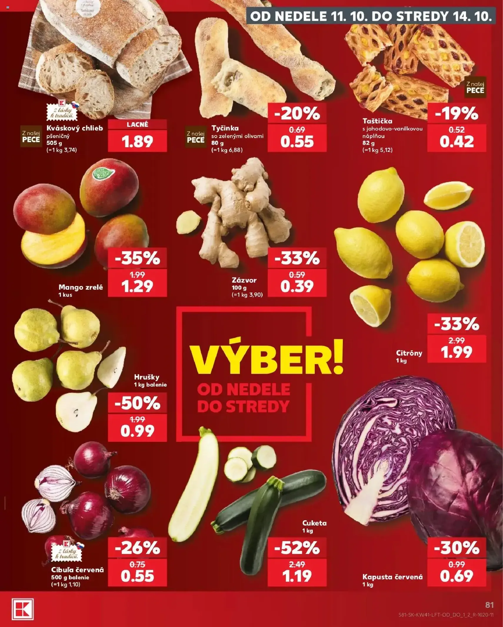 Kaufland leták - platný leták od 08.10.2026 strana 81 z 86