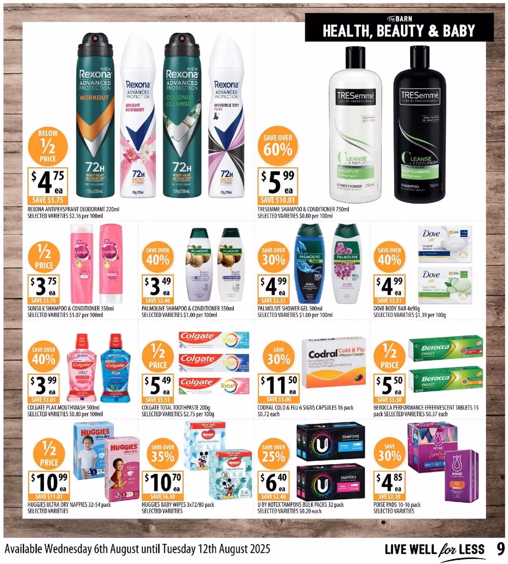 Supabarn Catalogue - valid flyer from 06/08/2025, page 9 of 12 Supabarn Catalogue - valid flyer from 06/08/2025, page 9 of 12