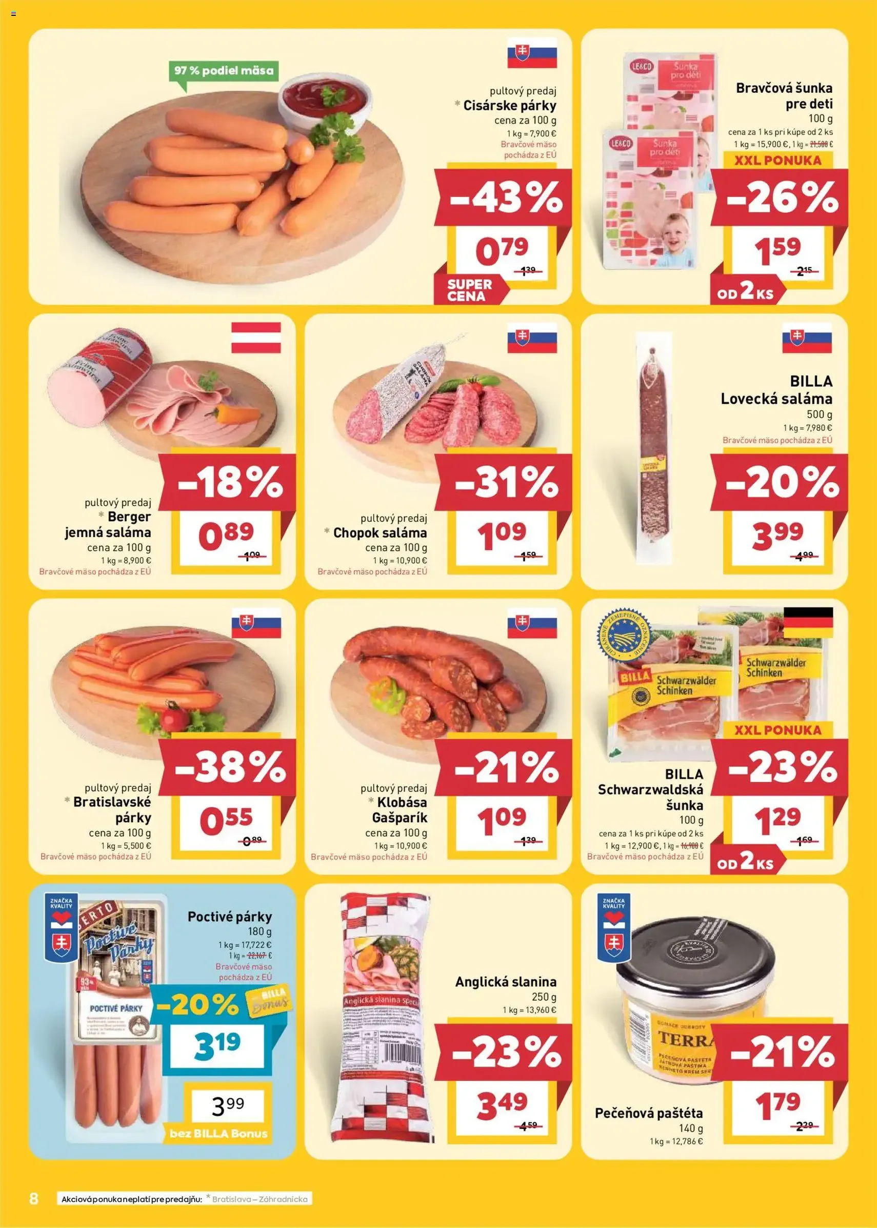 Billa leták - platný leták od 02.09.2026 strana 8 z 31