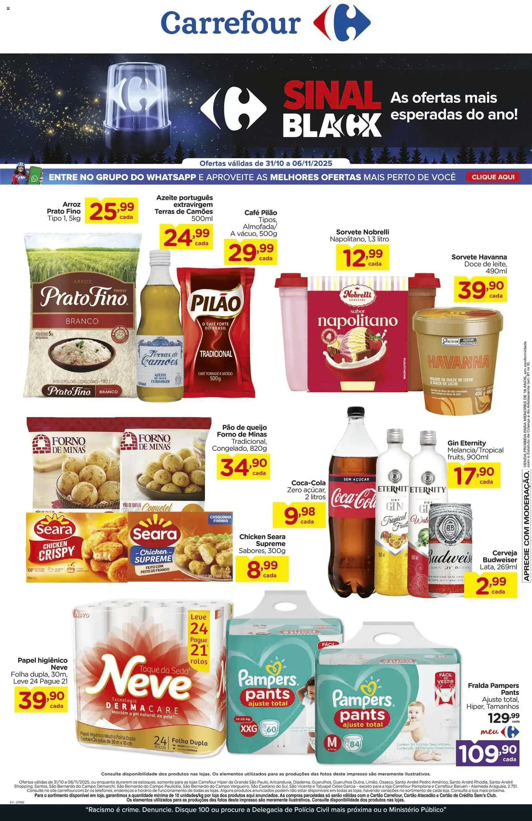 Carrefour Black Friday - folheto válido a partir de 31/10/2025 página 2 de 18 Carrefour Black Friday - folheto válido a partir de 31/10/2025 página 2 de 18