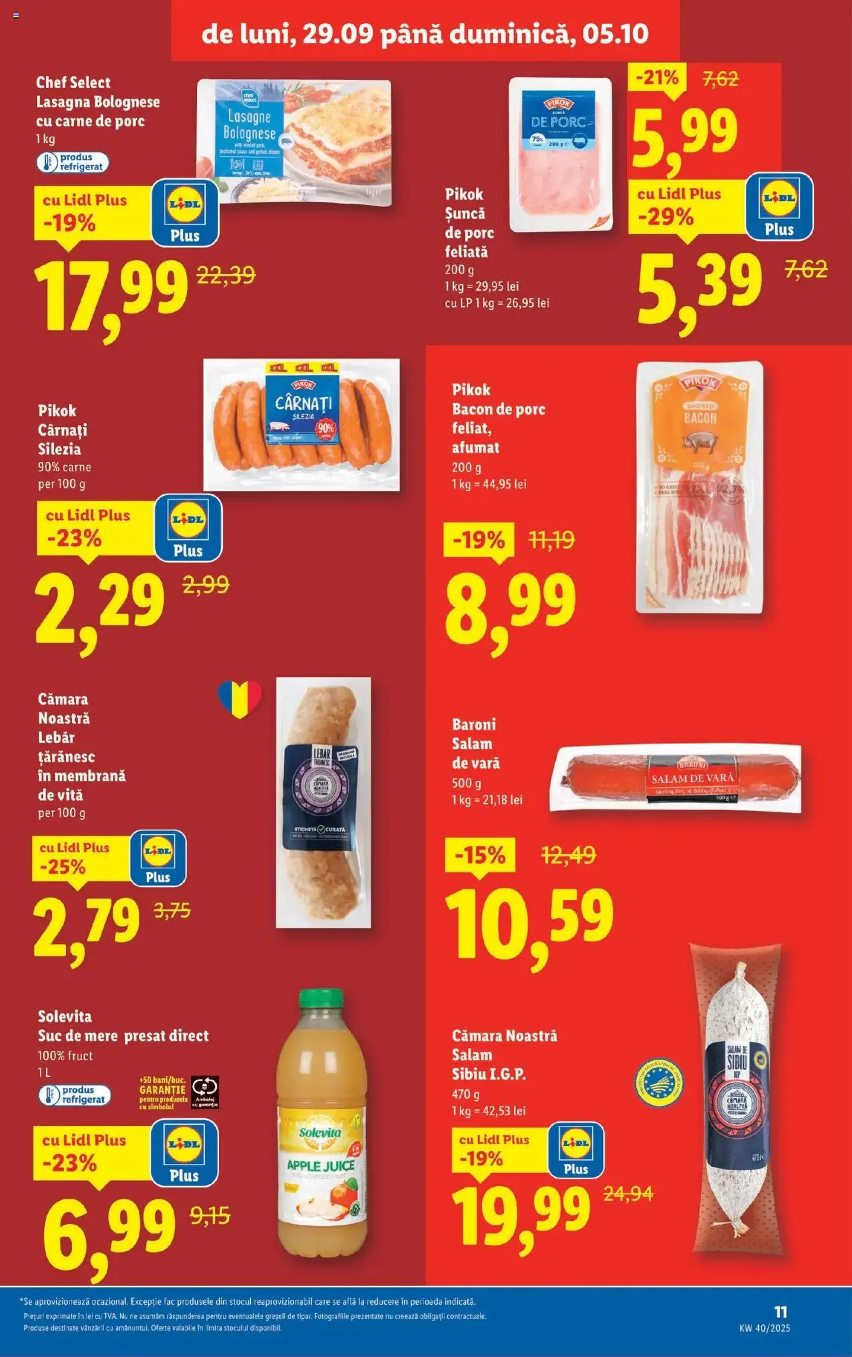 Catalog Lidl - cataloage valabile începând cu 29.09.2025 pagina 11 din 40