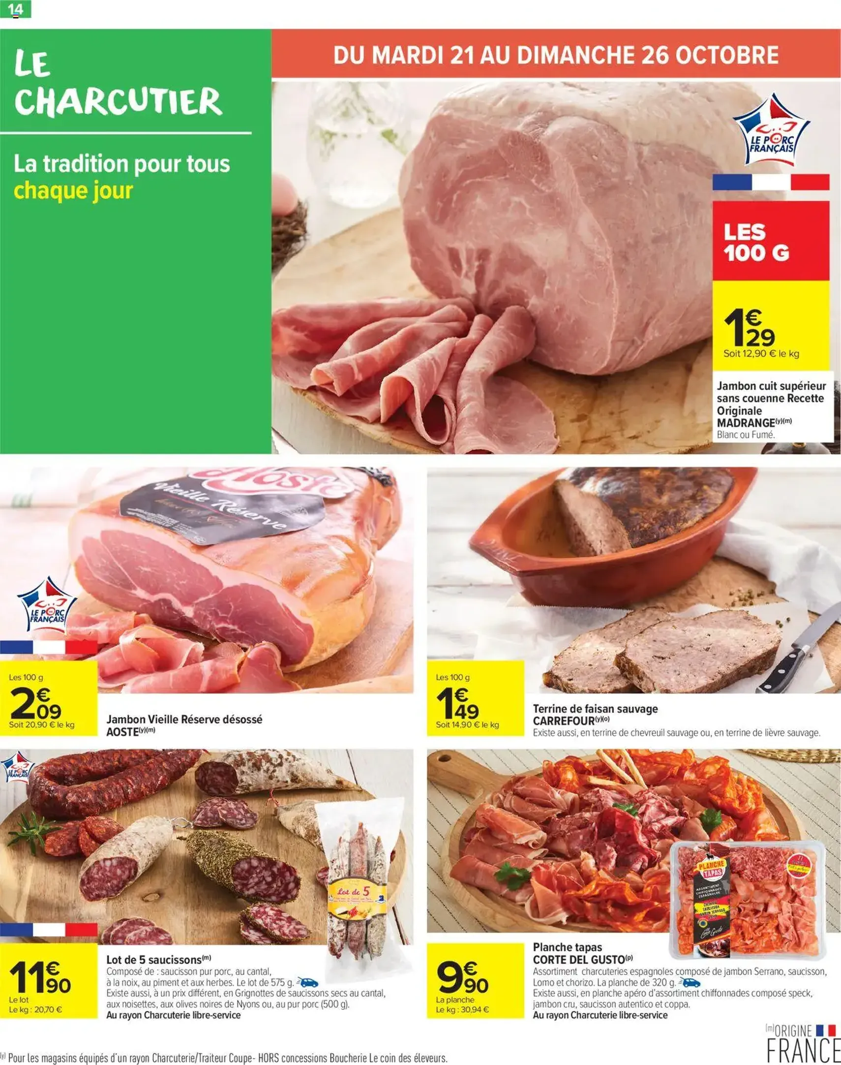 Carrefour Market catalogue semaine 43 - brochure valable à partir du 21/10/2025, page 16 sur 54 Carrefour Market catalogue semaine 43 - brochure valable à partir du 21/10/2025, page 16 sur 54