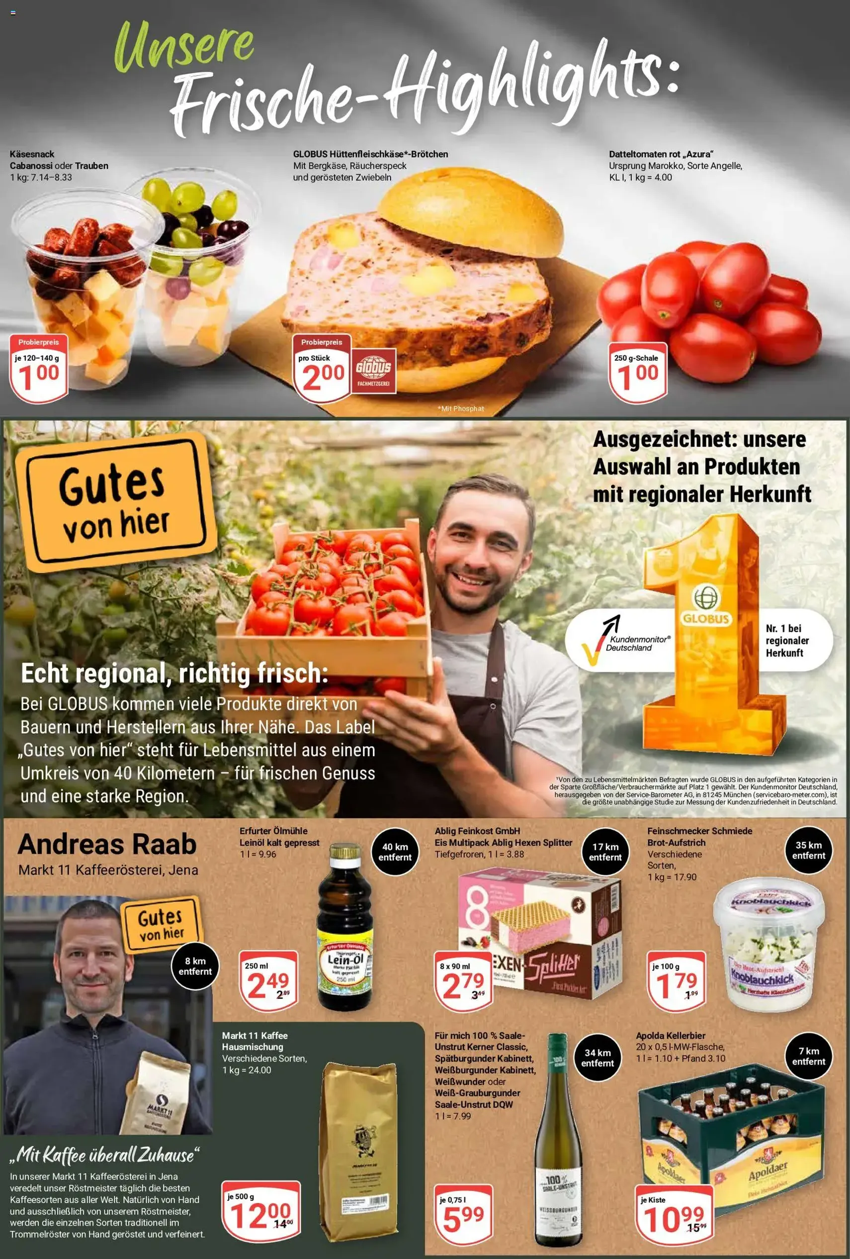 Globus Prospekt - Gültiger Prospekt ab 24.08.2026, Seite 2 von insgesamt 39