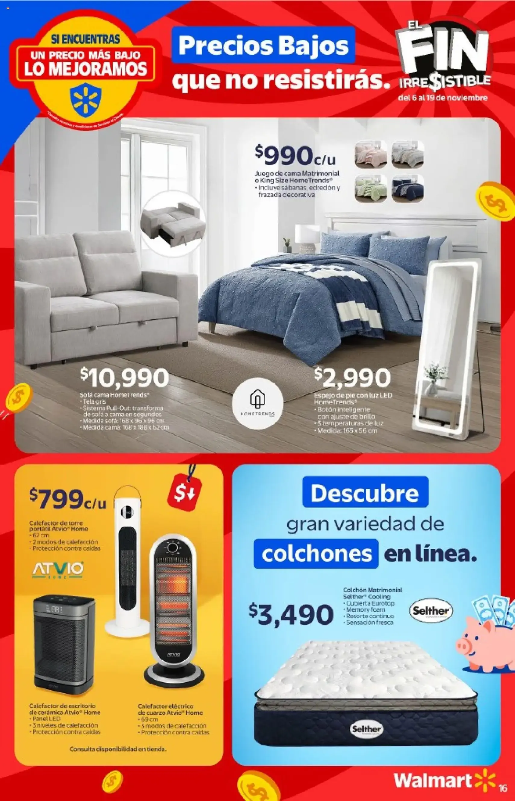 Walmart Buen Fin - folleto válido desde 06/11/2025 página 16 de 24