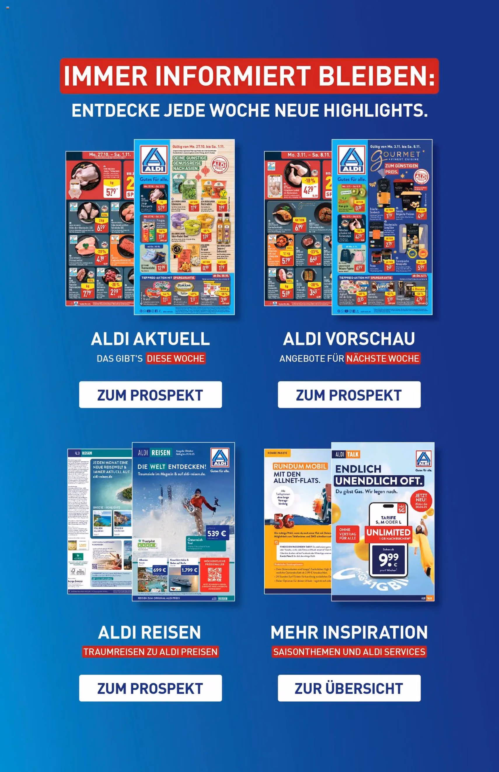 Aldi Prospekt - Gültiger Prospekt ab 17.11.2025, Seite 50 von insgesamt 50