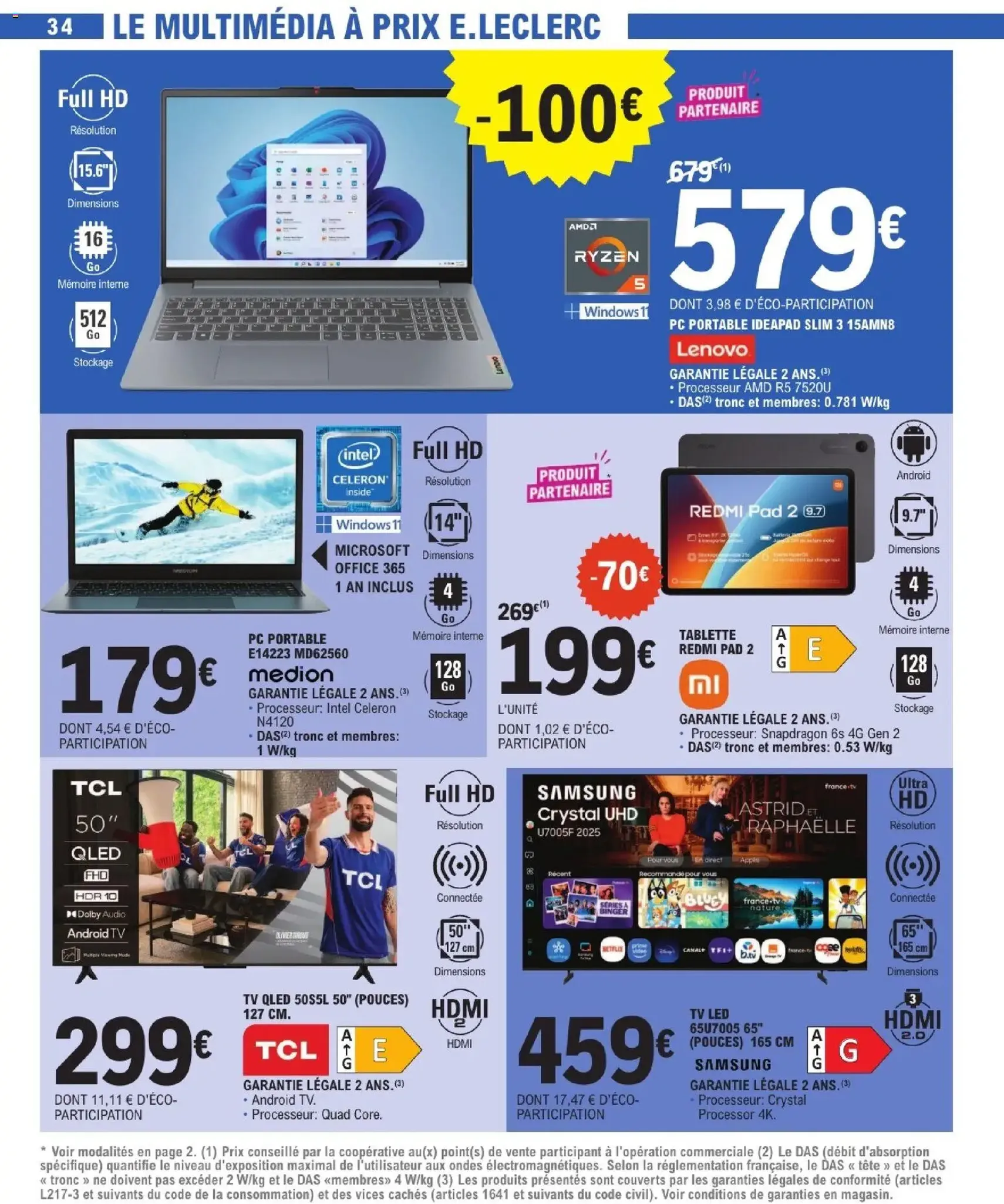 E.Leclerc catalogue - brochure valable à partir du 30/06/2026, page 34 sur 36