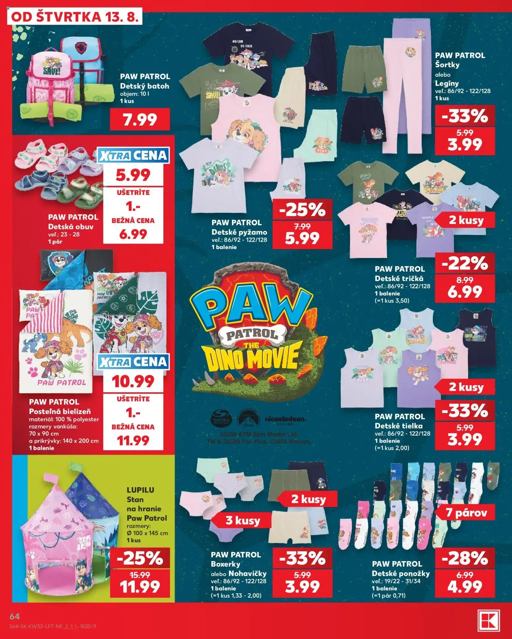 Kaufland leták - platný leták od 13.08.2026 strana 64 z 80