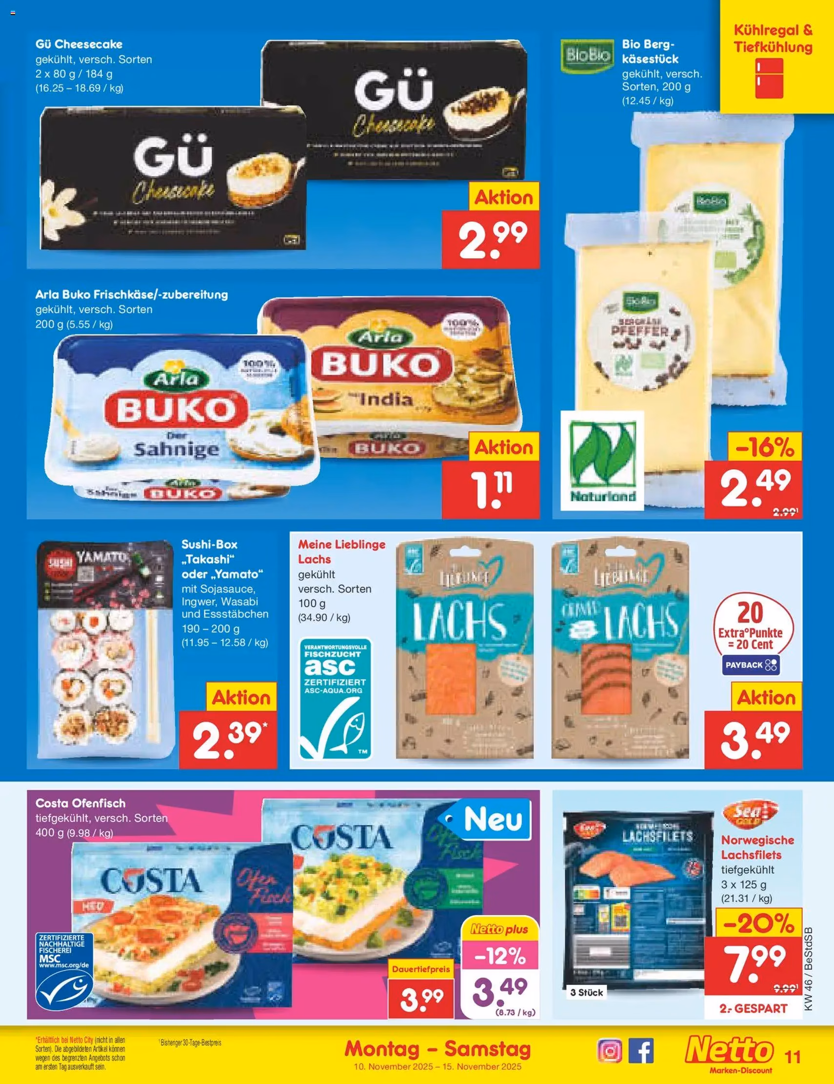 Netto Marken-Discount Prospekt - Gültiger Prospekt ab 10.11.2025, Seite 11 von insgesamt 63