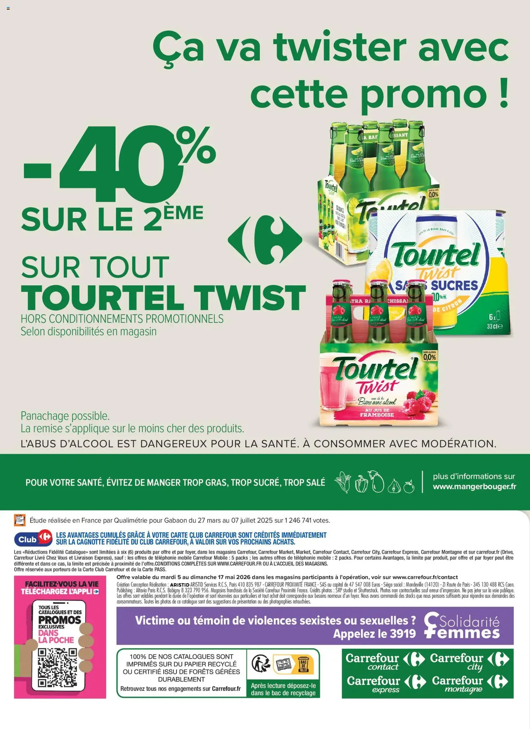 Carrefour contact catalogue - brochure valable à partir du 05/05/2026, page 18 sur 18