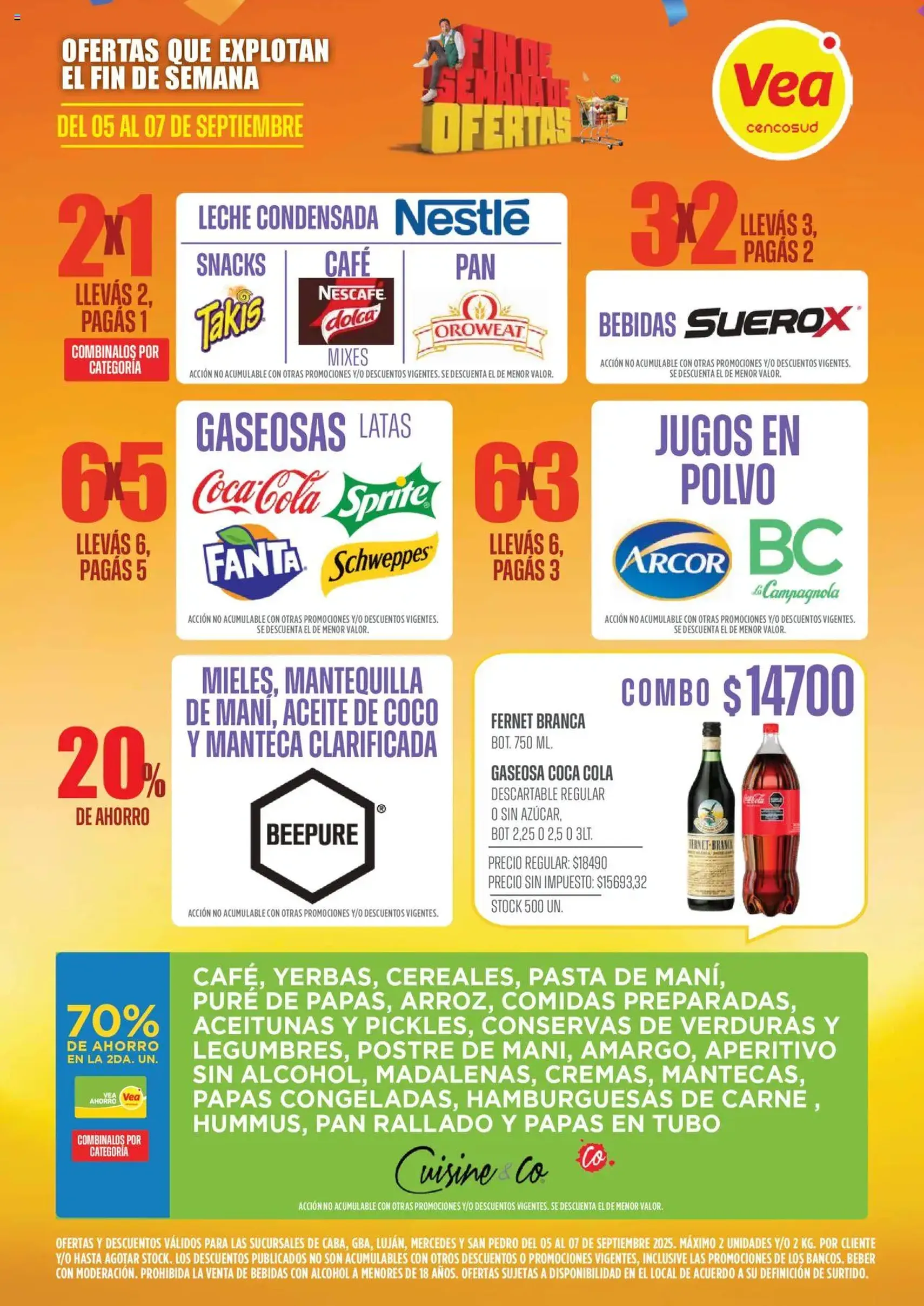 Vea ofertas - folleto válido desde 05/09/2025 página 5 de 7 Vea ofertas - folleto válido desde 05/09/2025 página 5 de 7