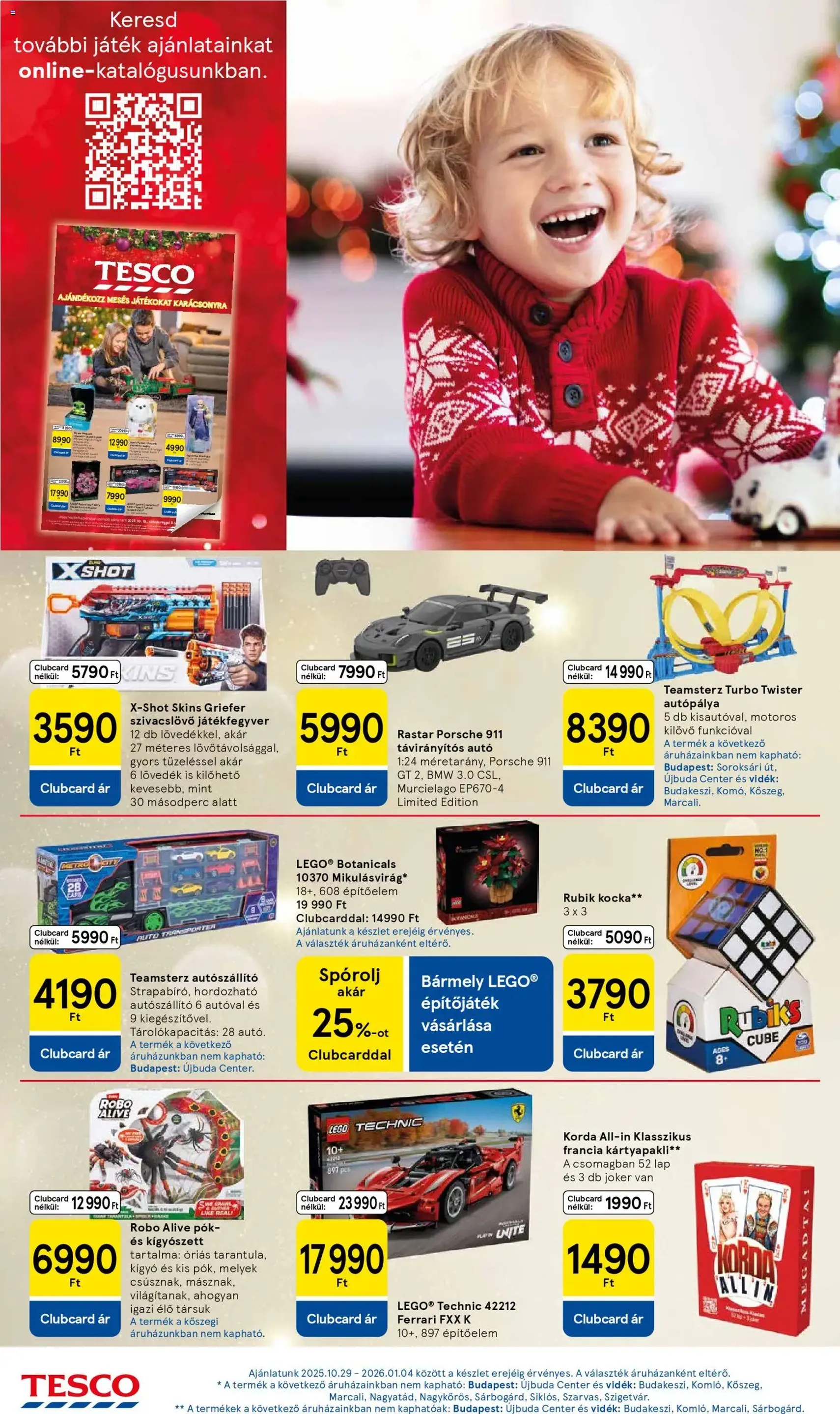 Tesco Hipermarket - Akciós újság - 2025.11.13. érvényes szórólap 12 oldal 38 oldalból
