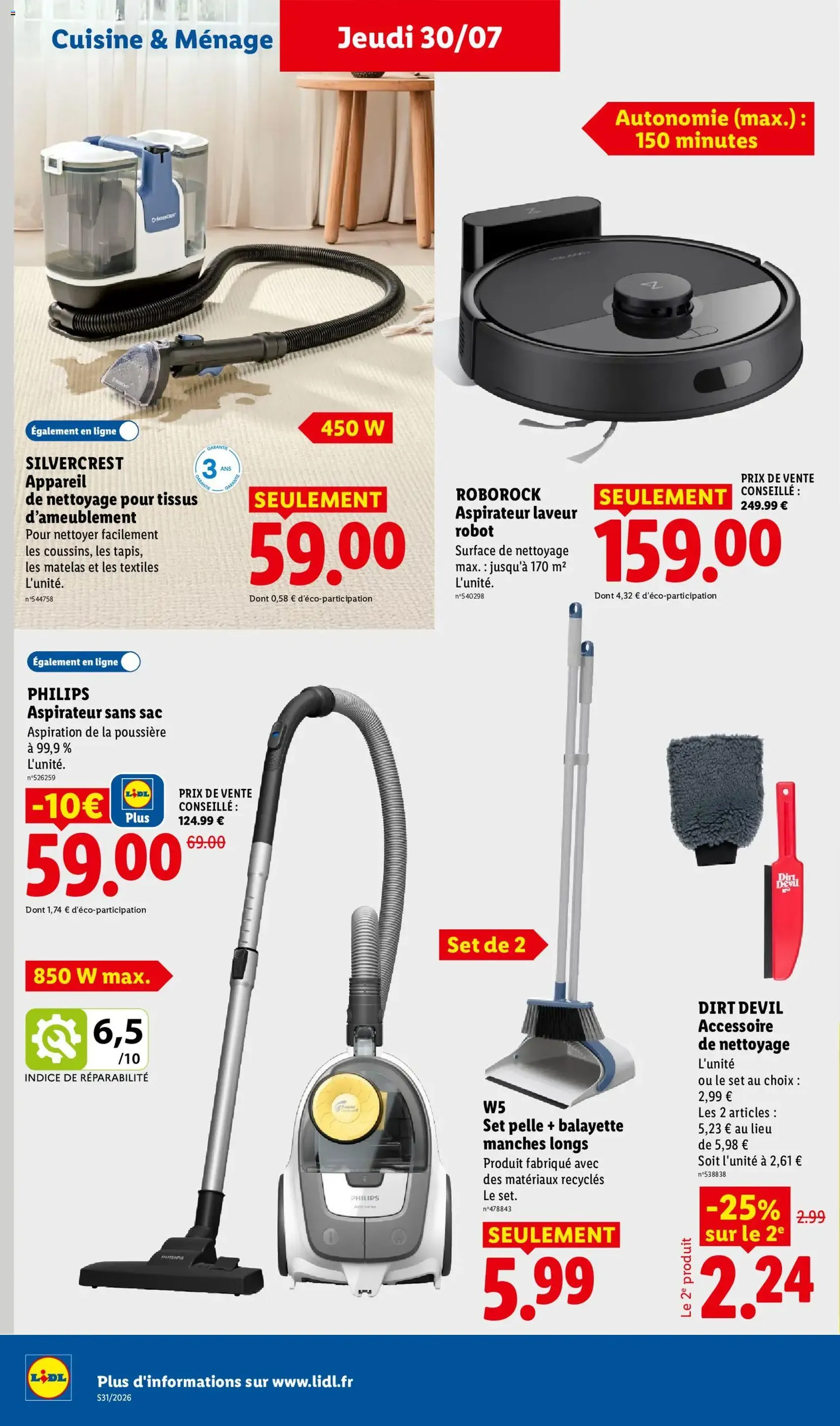 LIDL catalogue - brochure valable à partir du 30/07/2026, page 36 sur 59