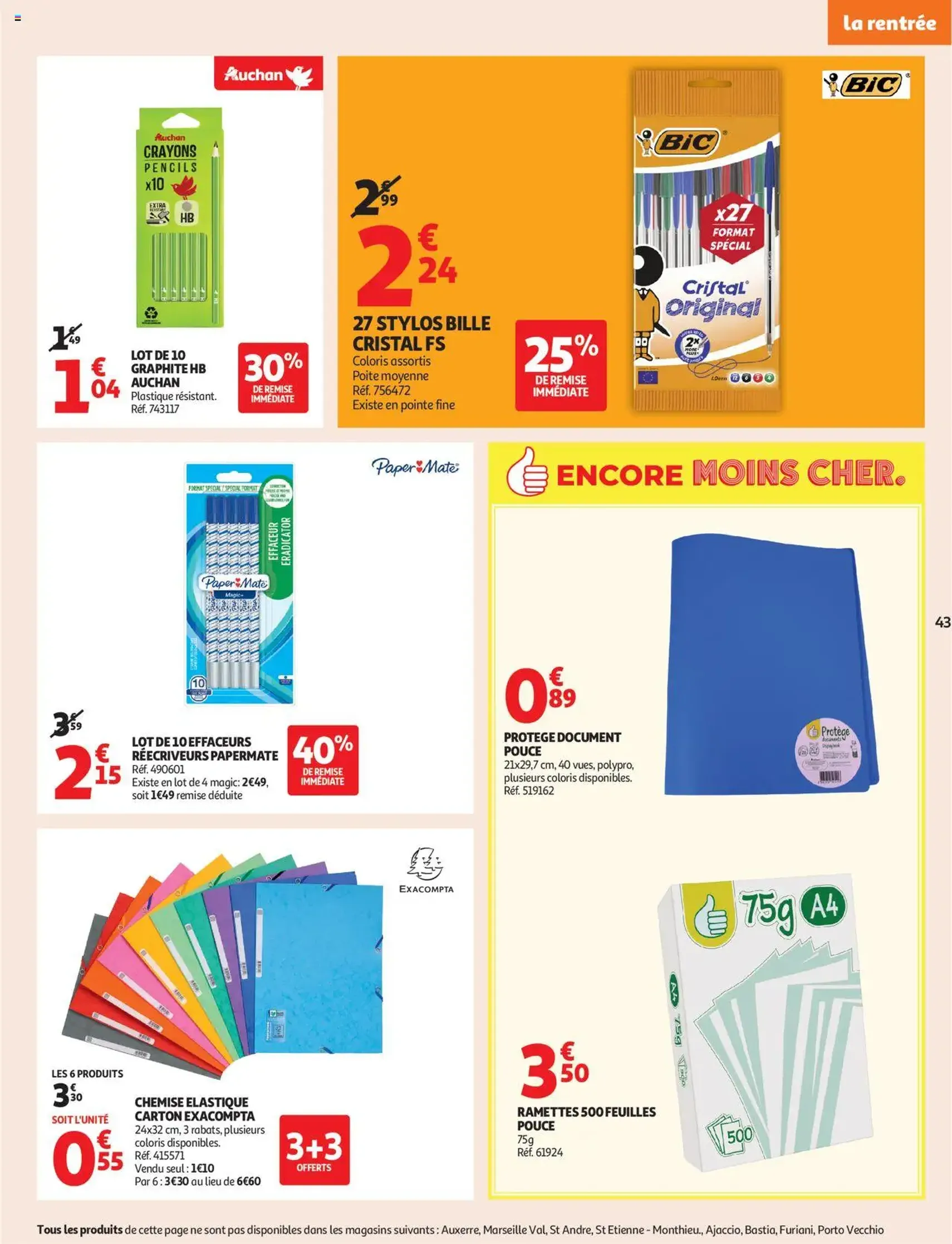 Auchan prospectus - brochure valable à partir du 26/08/2025, page 43 sur 54 Auchan prospectus - brochure valable à partir du 26/08/2025, page 43 sur 54