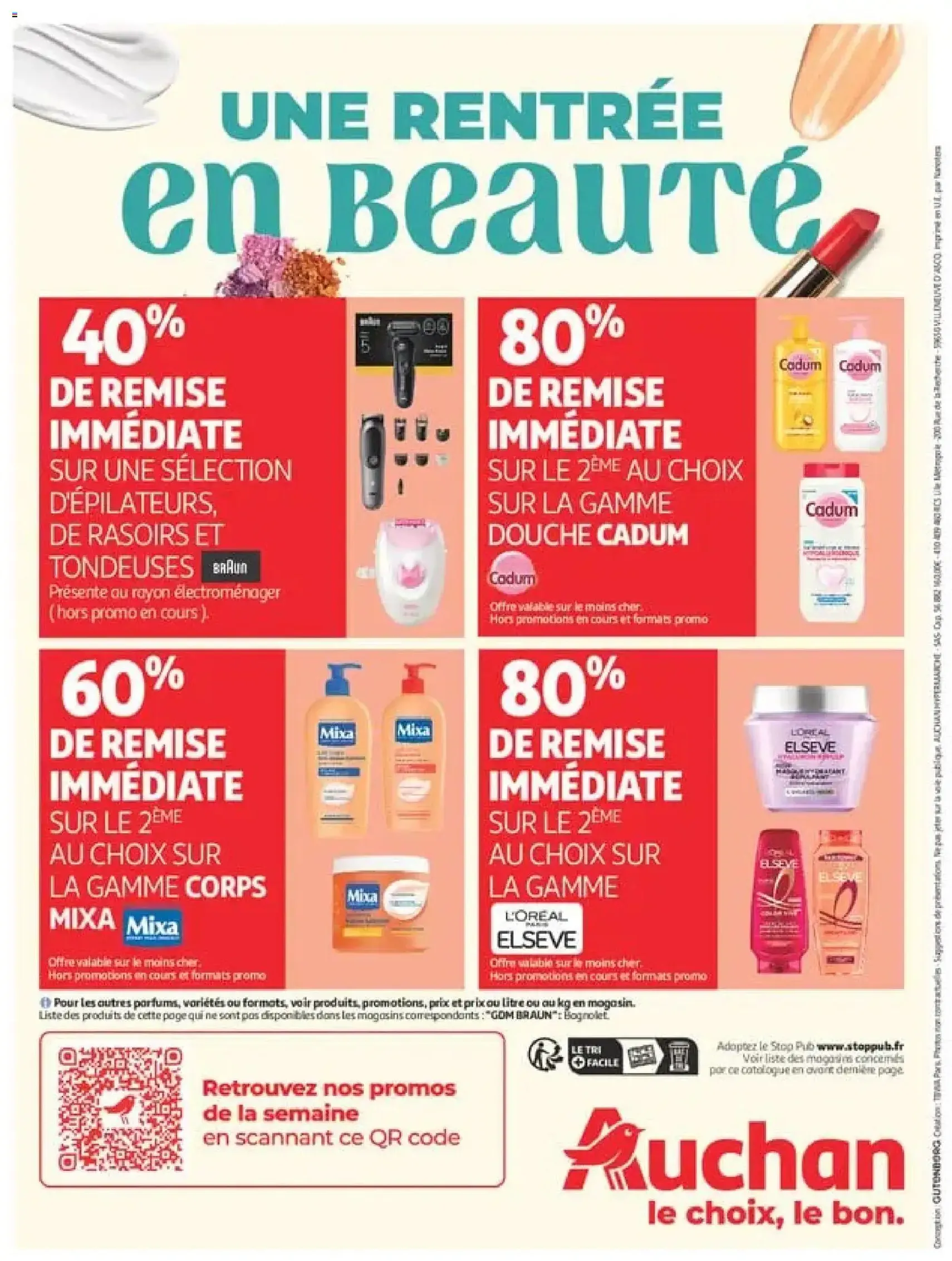 Auchan catalogue - brochure valable à partir du 01/09/2026, page 66 sur 72