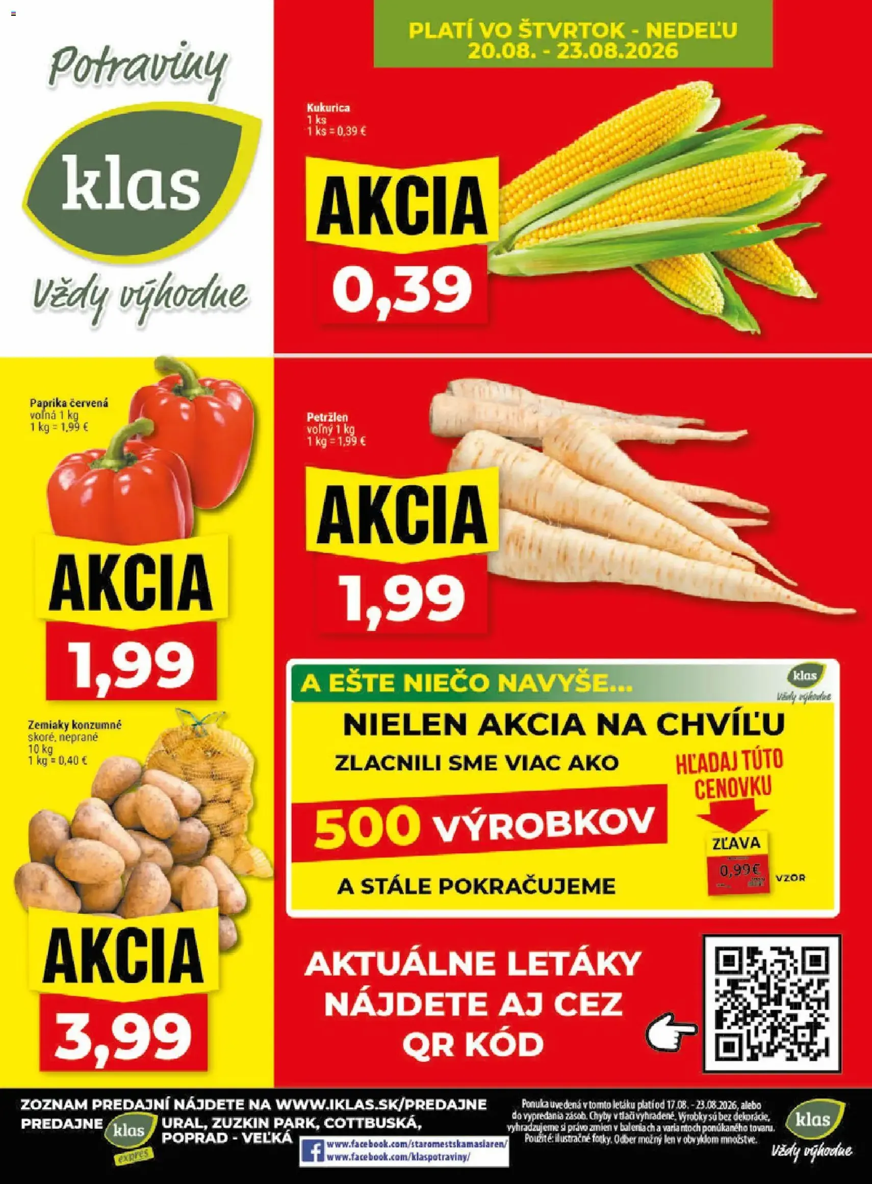 Klas leták - platný leták od 17.08.2026 strana 29 z 29