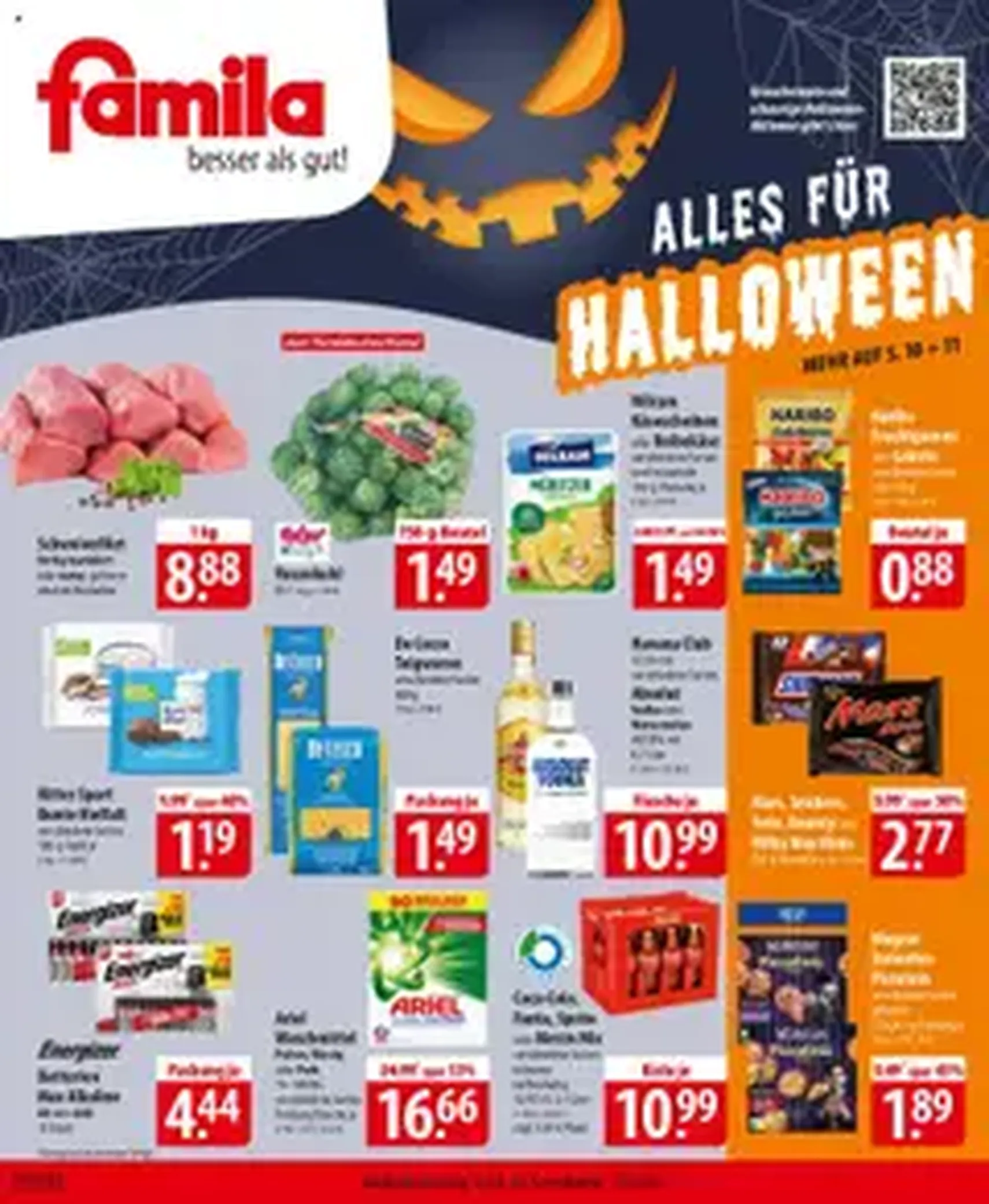 Famila Prospekt - Gültiger Prospekt ab 27.10.2025, Seite 1 von insgesamt 1