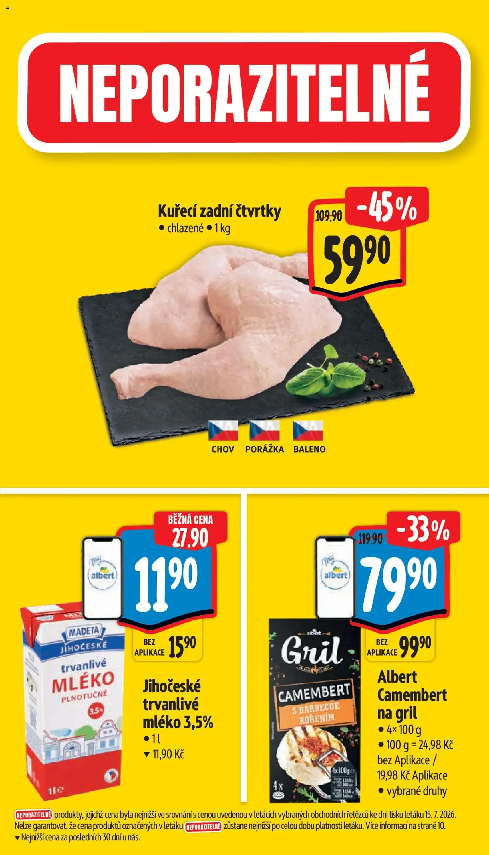 Albert leták - Hypermarket - platný leták od 22.07.2026 strana 3 z 50