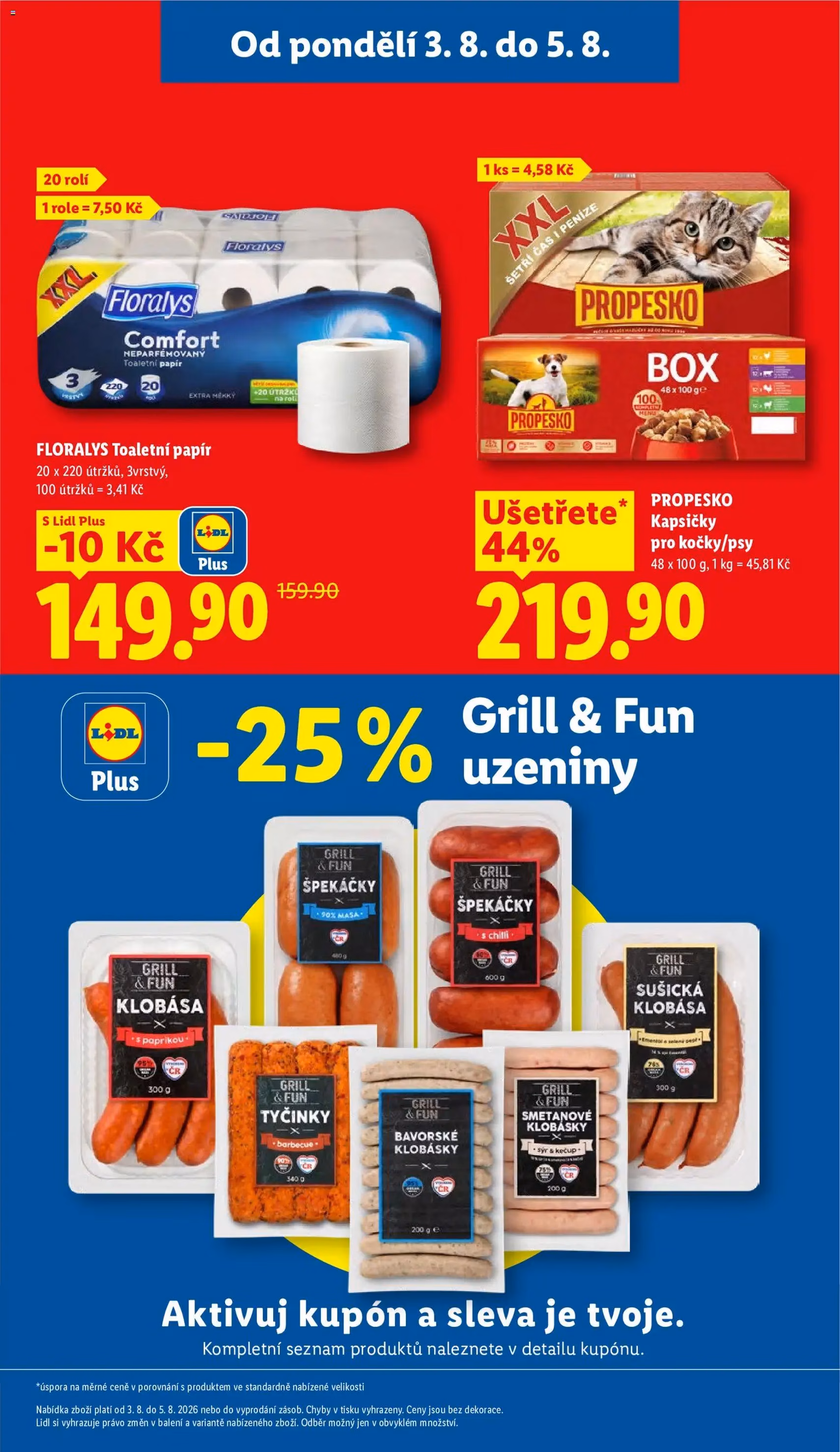 Lidl leták - platný leták od 03.08.2026 strana 3 z 54