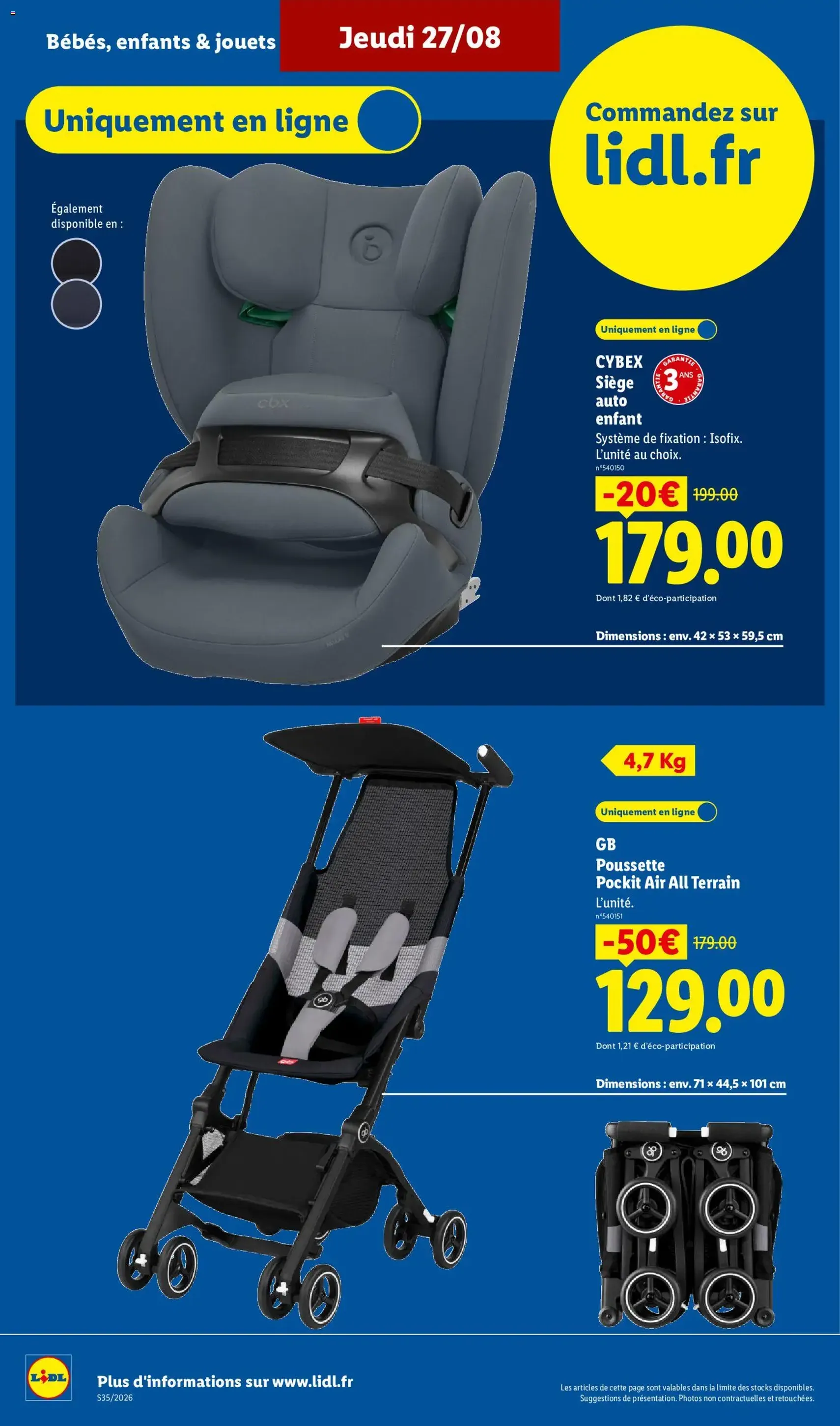 LIDL catalogue - brochure valable à partir du 27/08/2026, page 32 sur 61