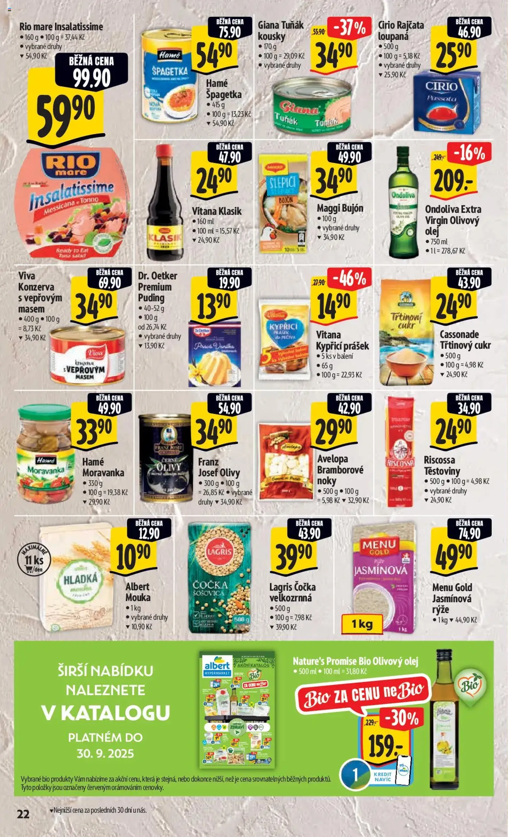 Albert leták - Hypermarket - platný leták od 24.09.2025 strana 30 z 52
