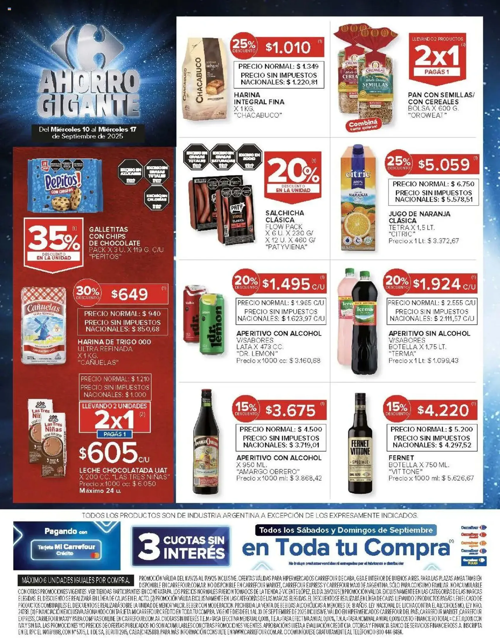Carrefour ofertas - folleto válido desde 10/09/2025 página 11 de 31 Carrefour ofertas - folleto válido desde 10/09/2025 página 11 de 31
