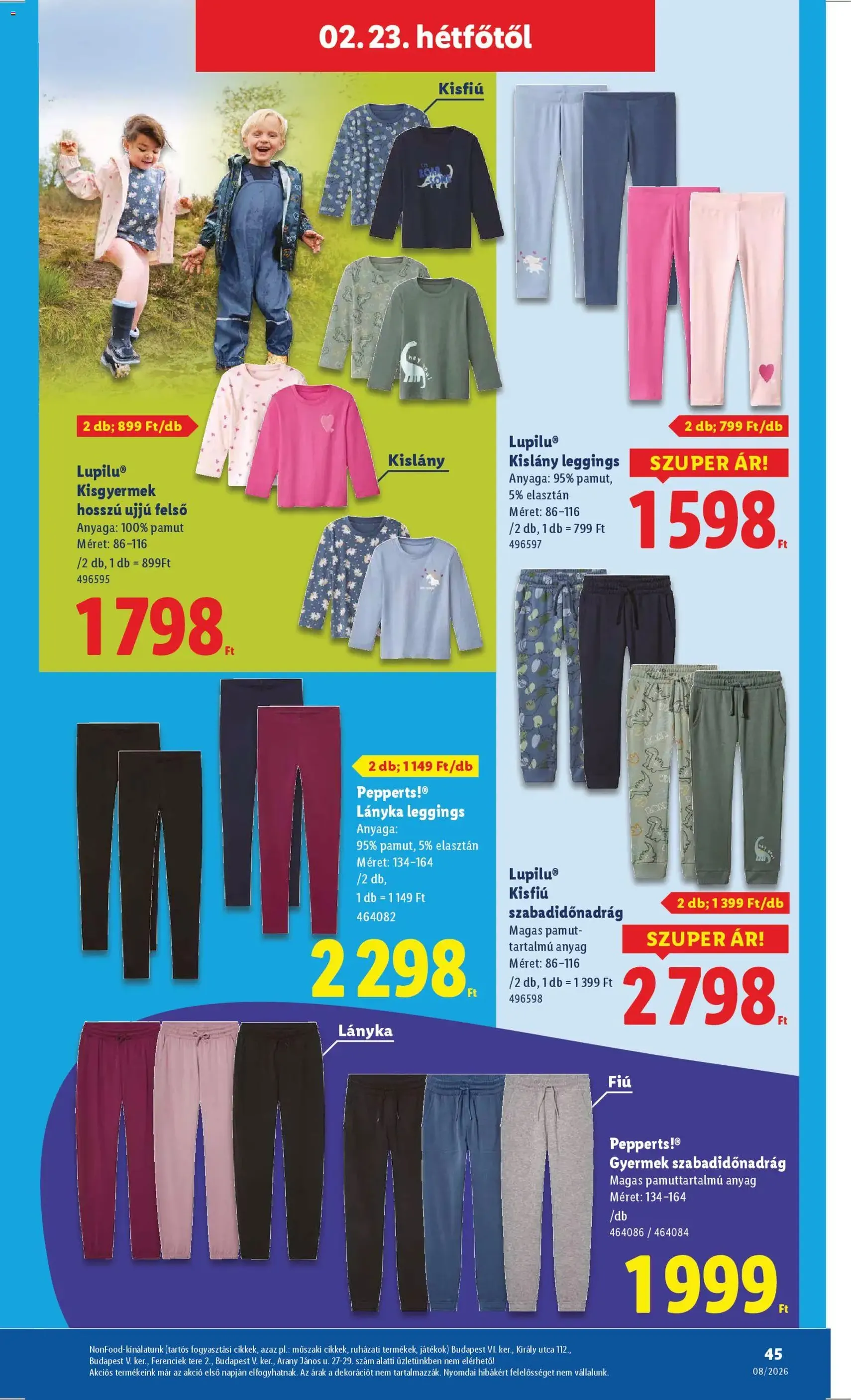 Lidl Akciós újság - 2026.02.19. érvényes szórólap 45 oldal 58 oldalból