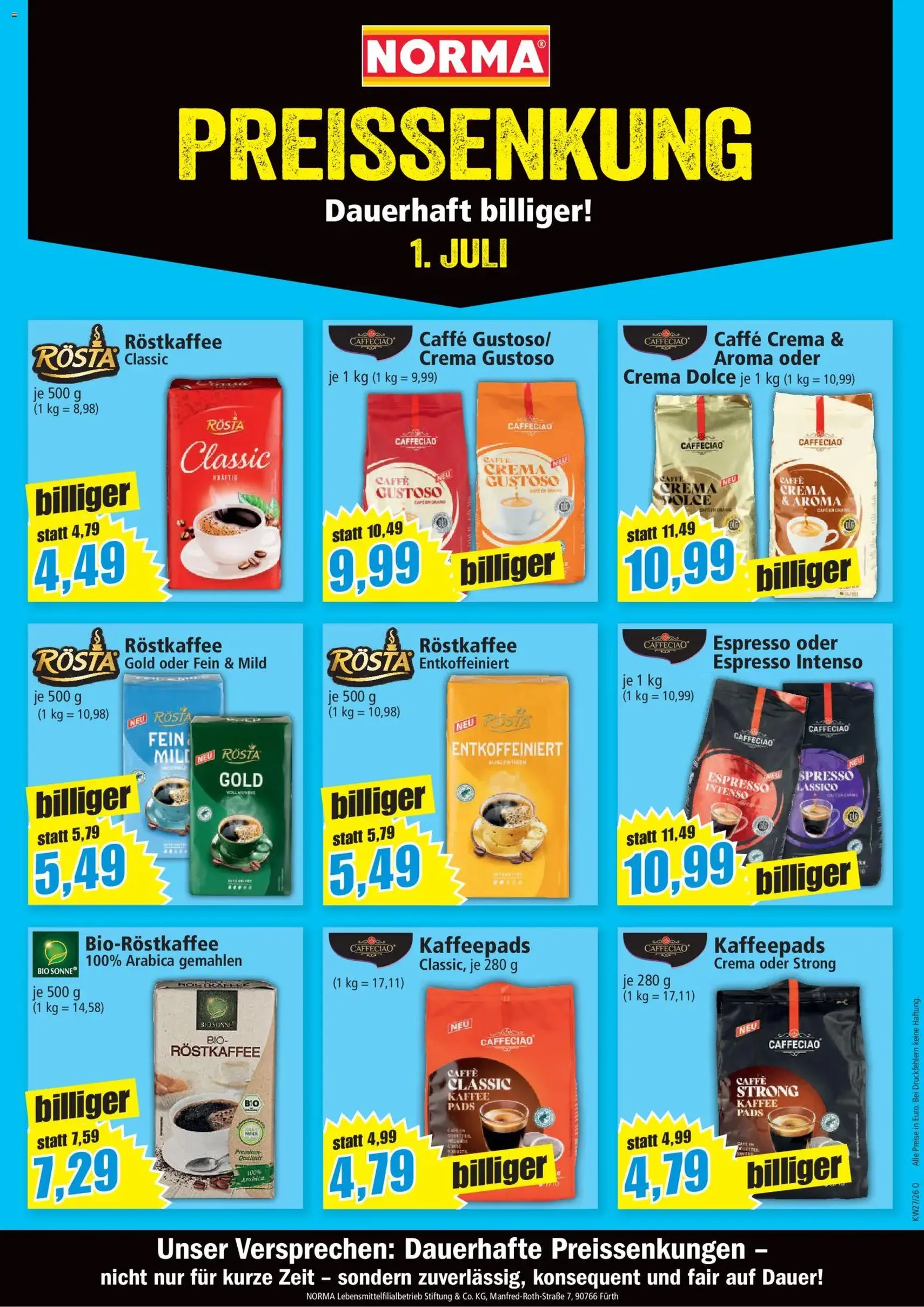 Norma Prospekt - Gültiger Prospekt ab 24.08.2026, Seite 22 von insgesamt 28