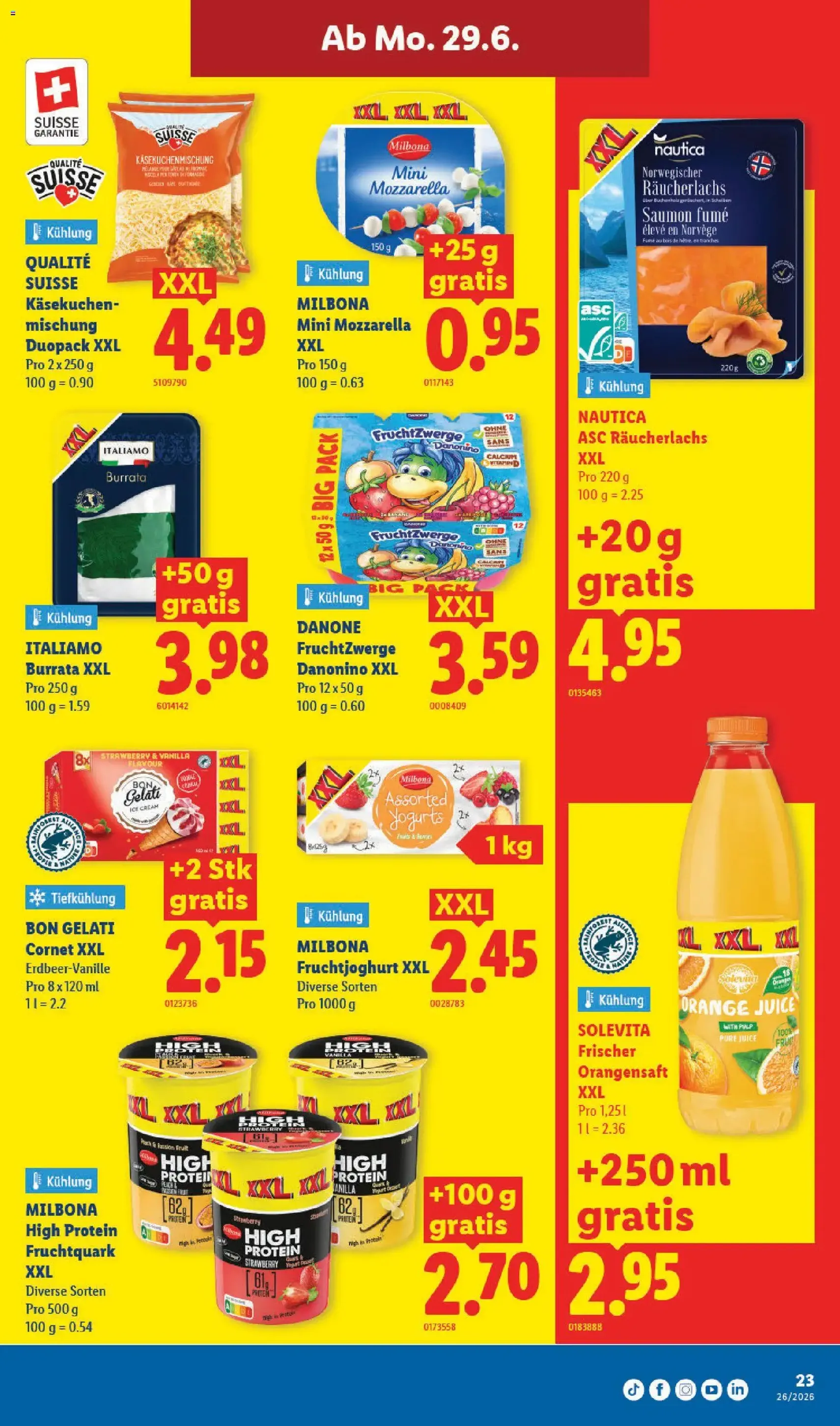 Lidl aktionen - Gültiger Prospekt ab 25.06.2026, Seite 25 von insgesamt 34