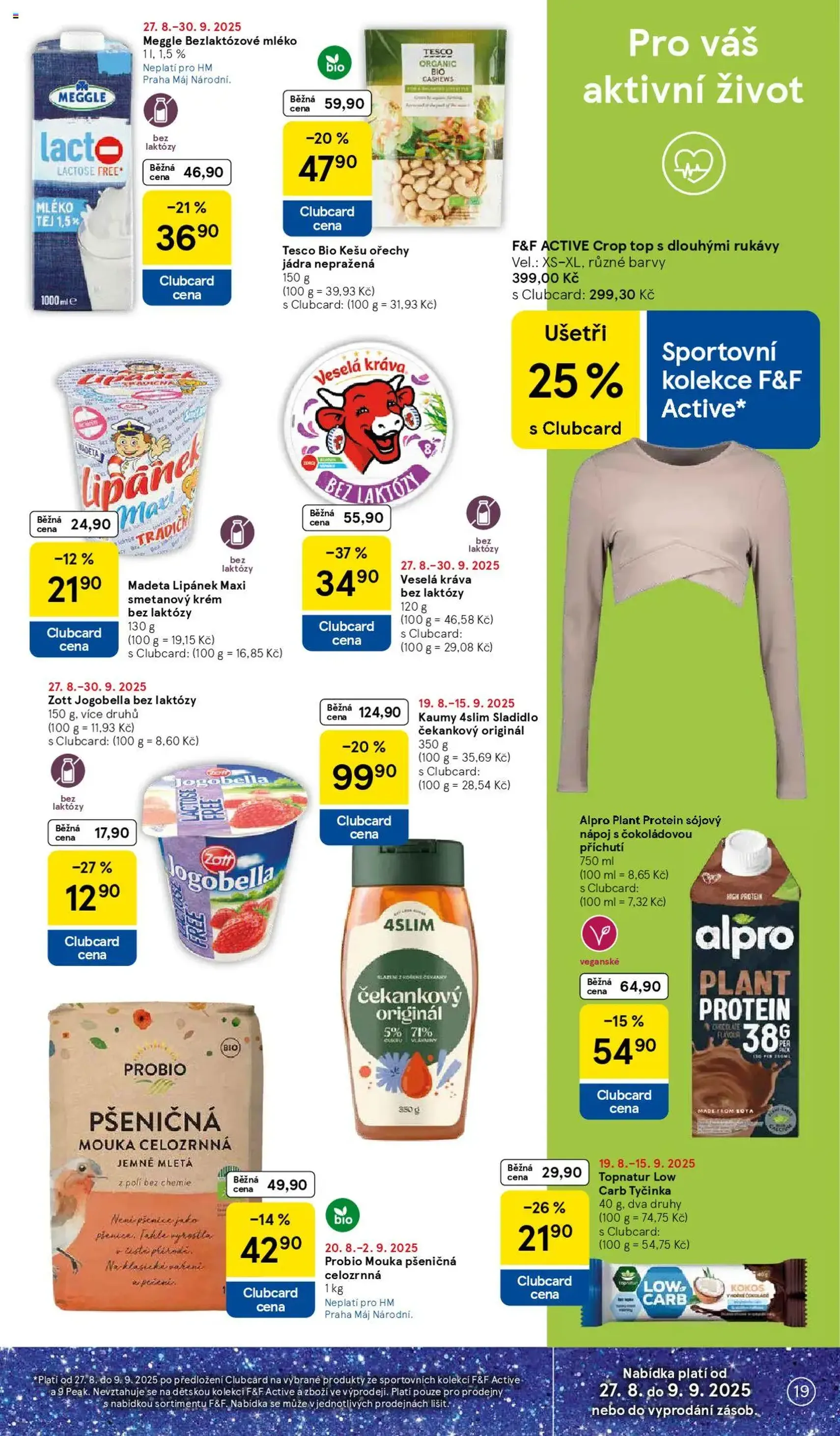 Tesco leták - Hypermarket - platný leták od 27.08.2025 strana 19 z 29