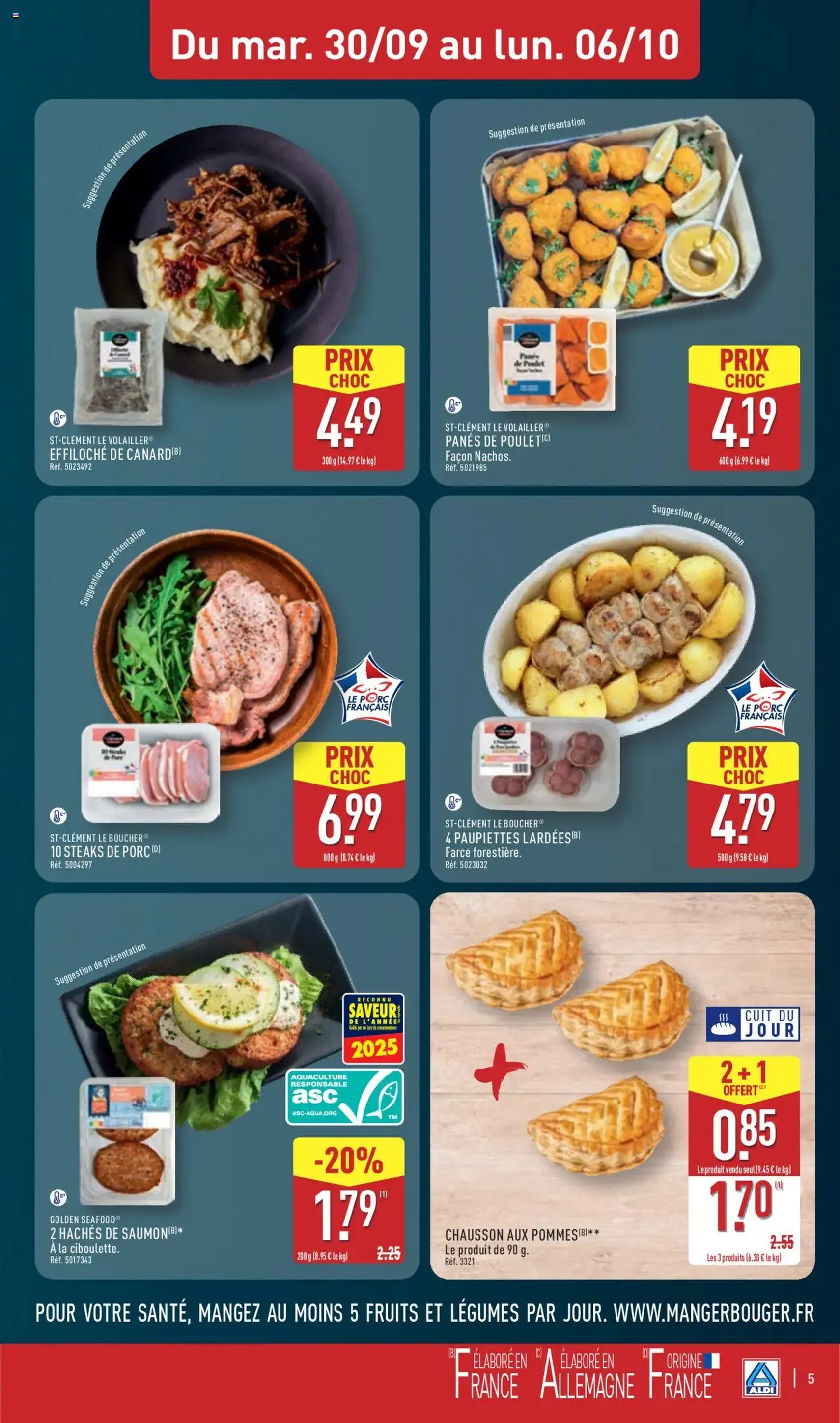 Aldi catalogue semaine 40 - brochure valable à partir du 30/09/2025, page 7 sur 51 Aldi catalogue semaine 40 - brochure valable à partir du 30/09/2025, page 7 sur 51
