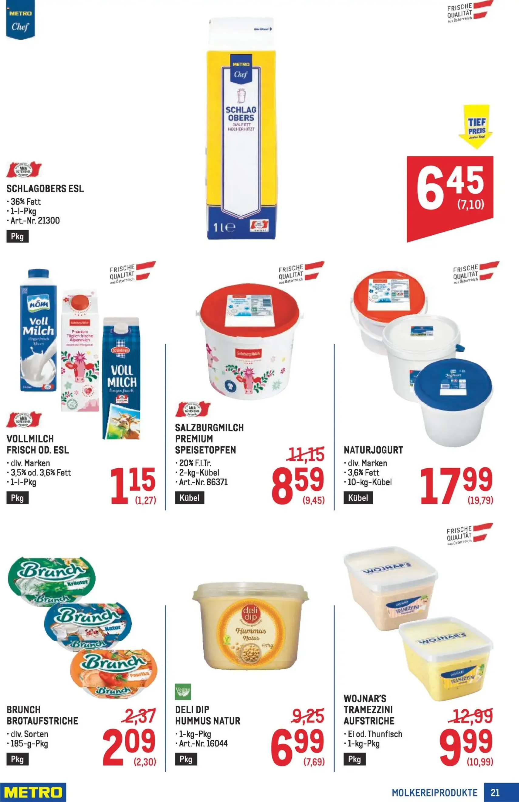 Metro Profi - Gültiger Prospekt ab 22.01.2026, Seite 21 von insgesamt 64