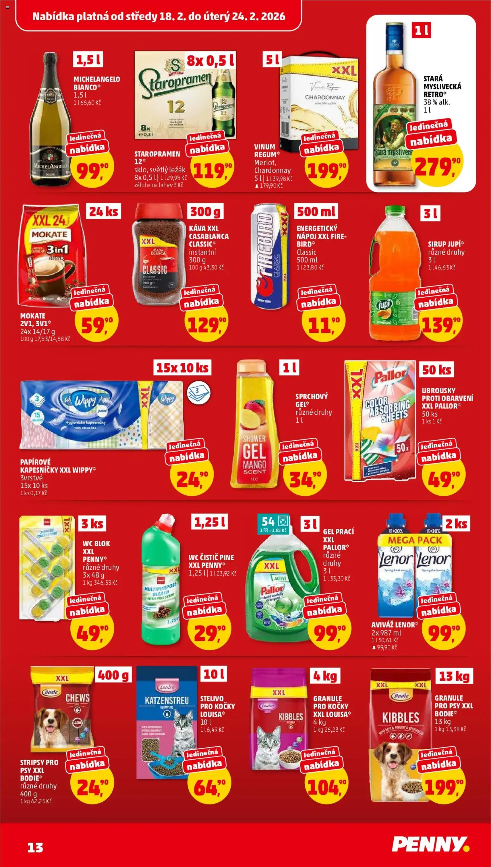 Penny Market leták - Čtvrtečník - platný leták od 18.02.2026 strana 13 z 33