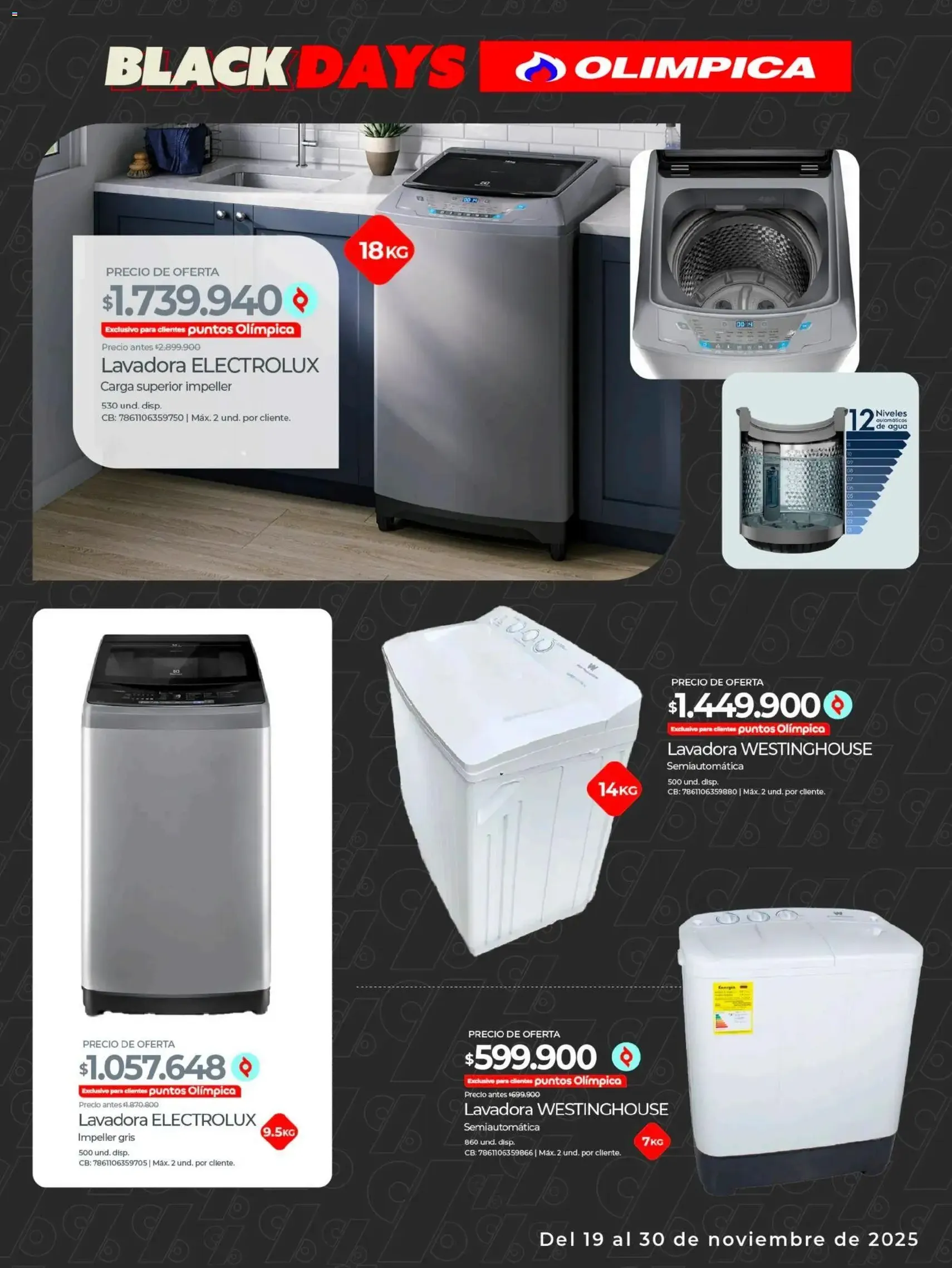 Olímpica - Black Friday - folleto válido desde 19/11/2025 página 15 de 31
