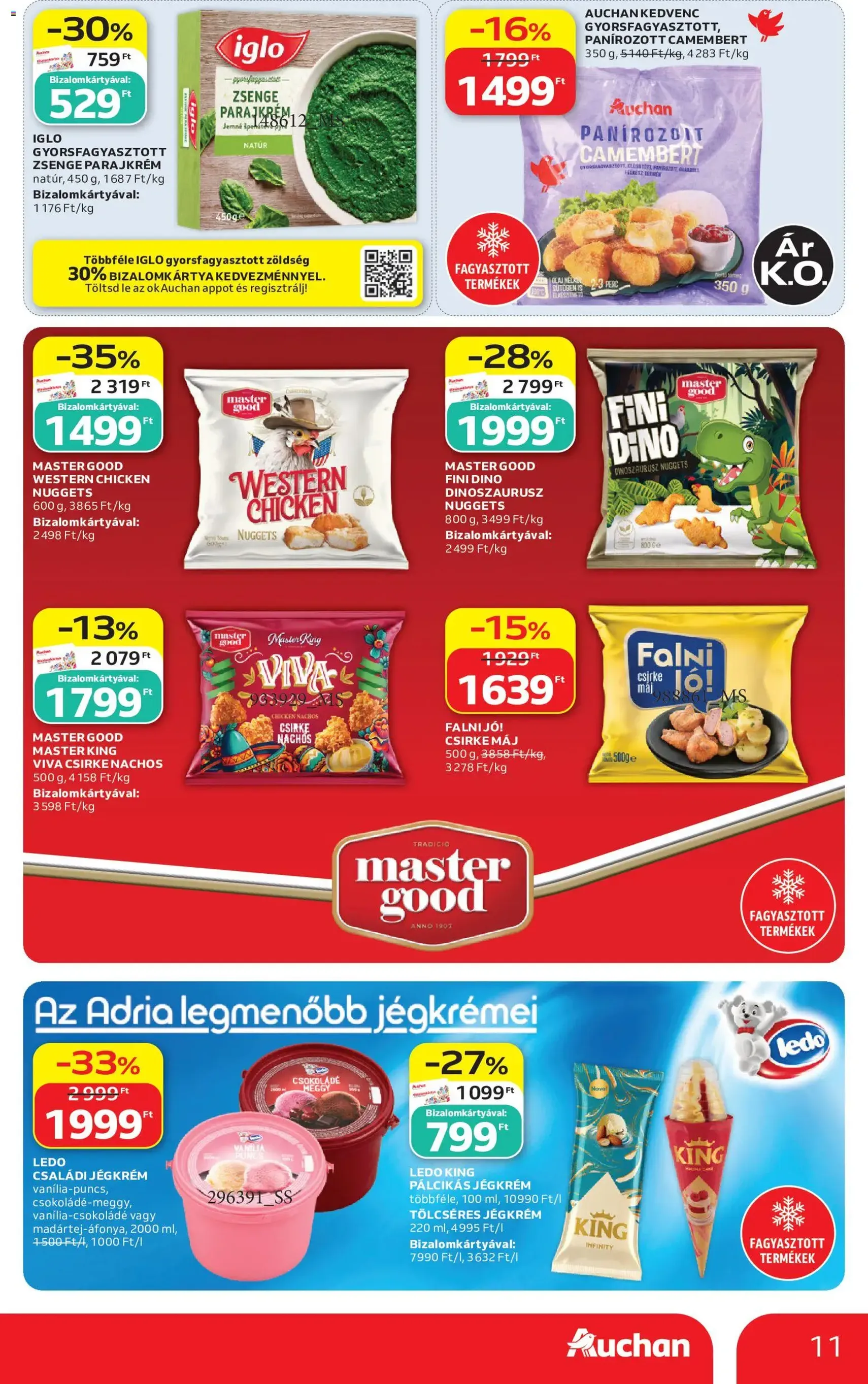 Auchan akciós újság - 2026.08.06. érvényes szórólap 11 oldal 48 oldalból