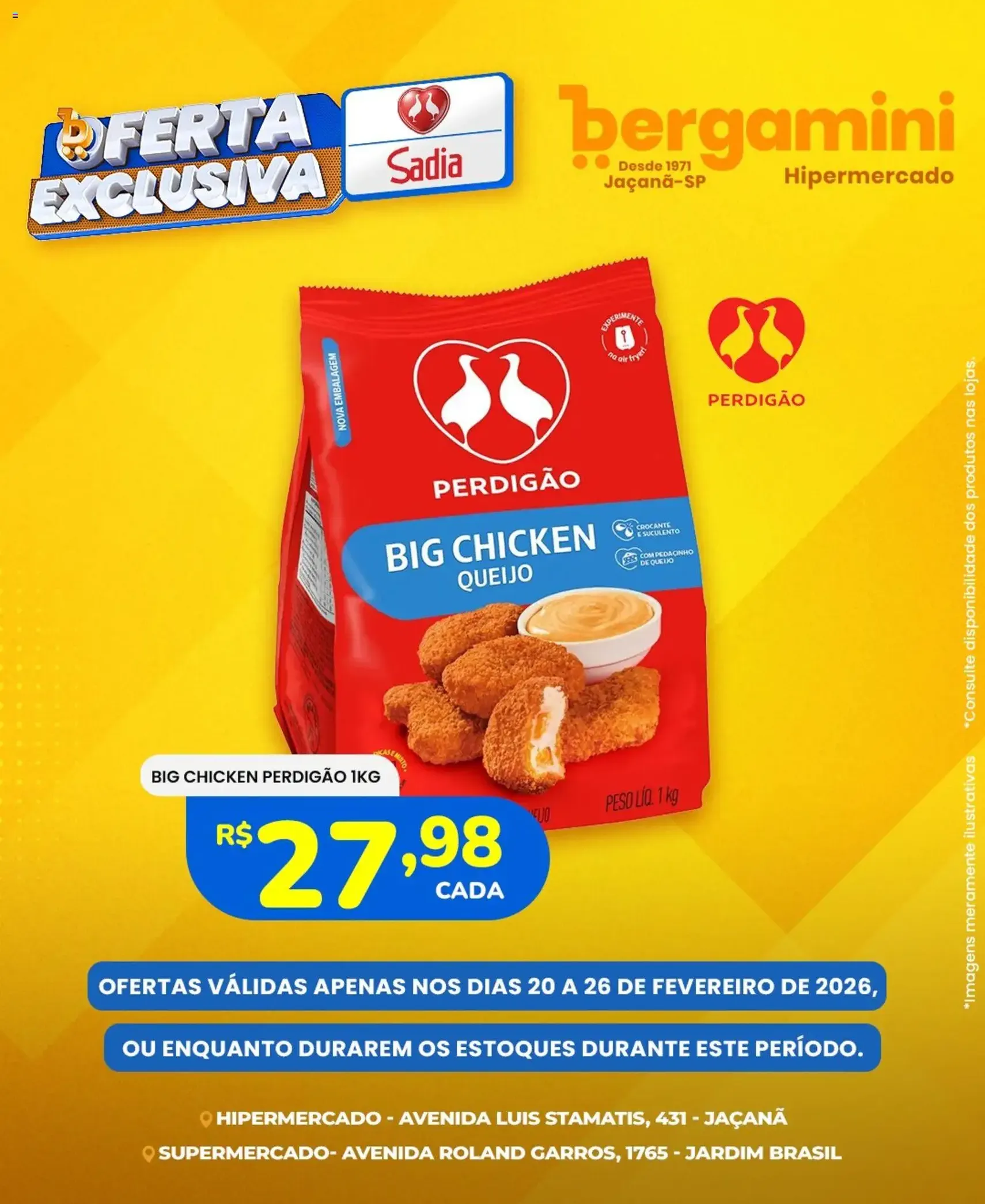 Supermercado Bergamini - Ofertas Sadia e Perdigão - folheto válido a partir de 20/02/2026 página 7 de 8