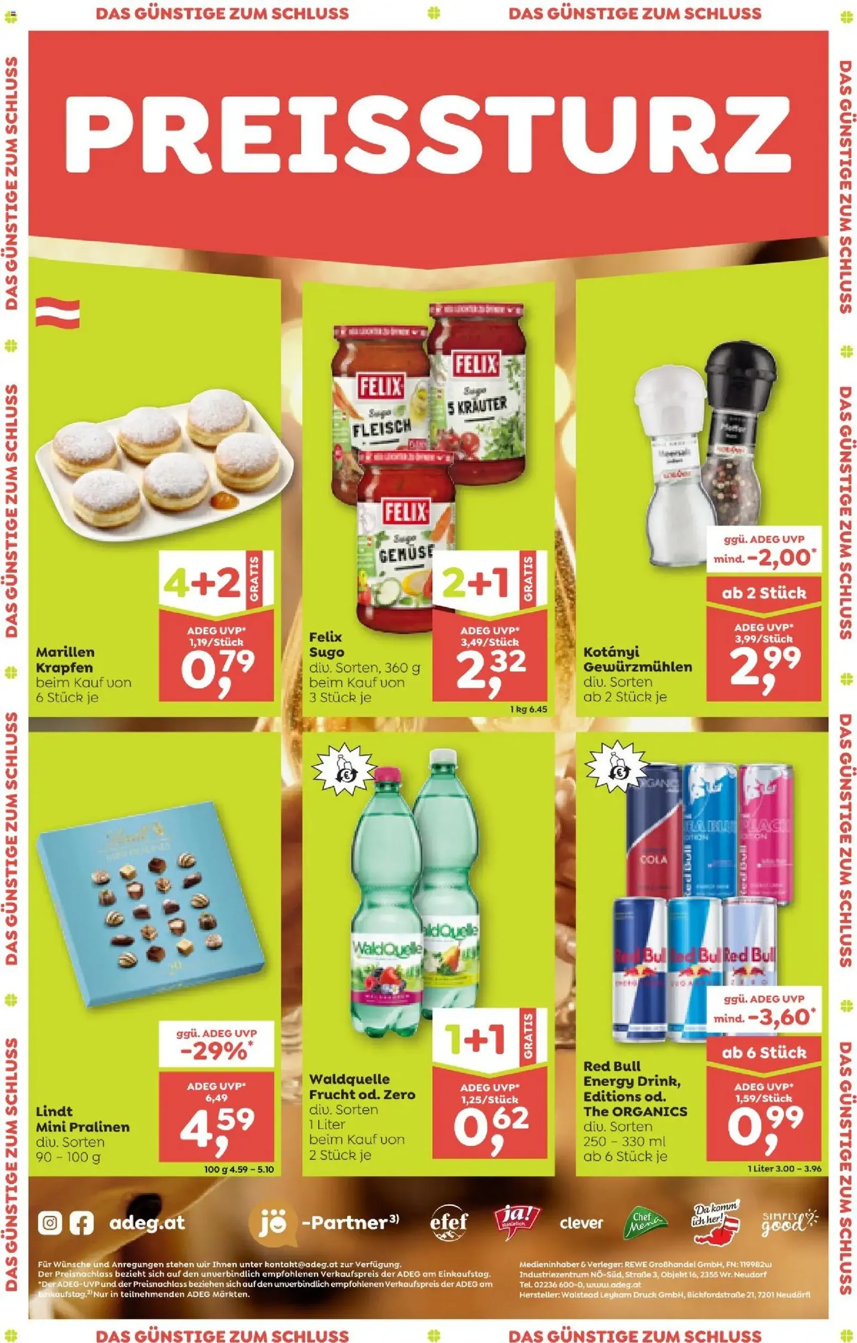 ADEG Flugblatt - Gültiger Prospekt ab 05.02.2026, Seite 12 von insgesamt 12