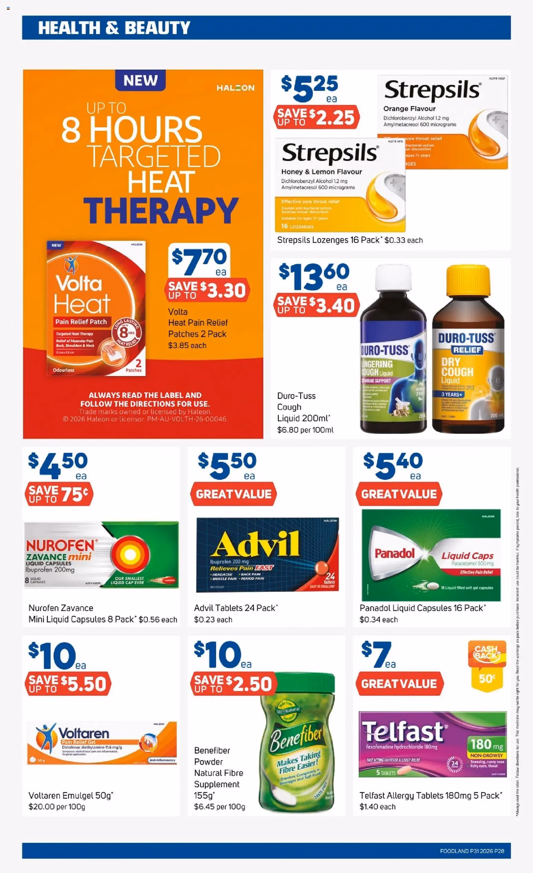 Foodland catalogue - valid flyer from 29/07/2026, page 28 of 37