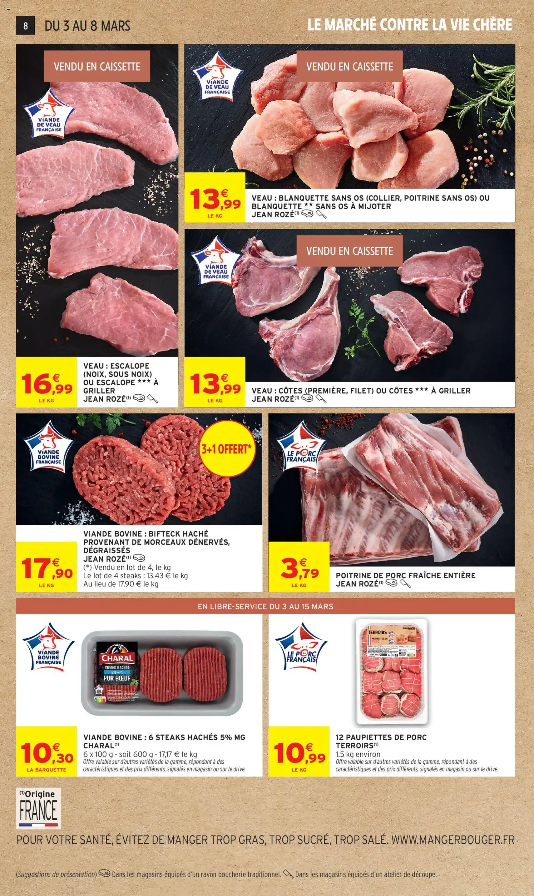 Intermarché catalogue semaine 10 - brochure valable à partir du 03/03/2026, page 8 sur 52