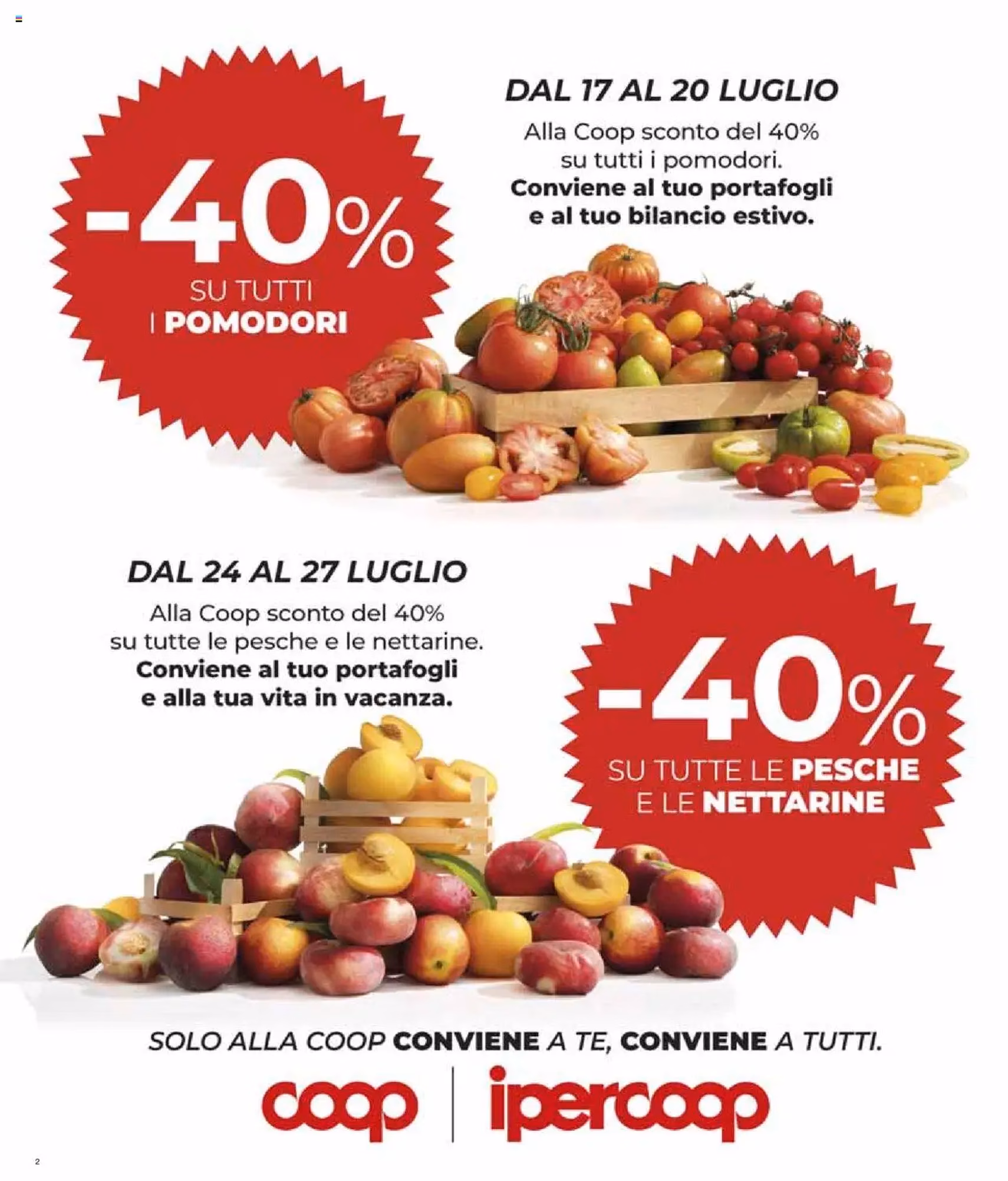 Volantino Ipercoop - volantino valido dal 17/07/2025 pagina 2 di 34